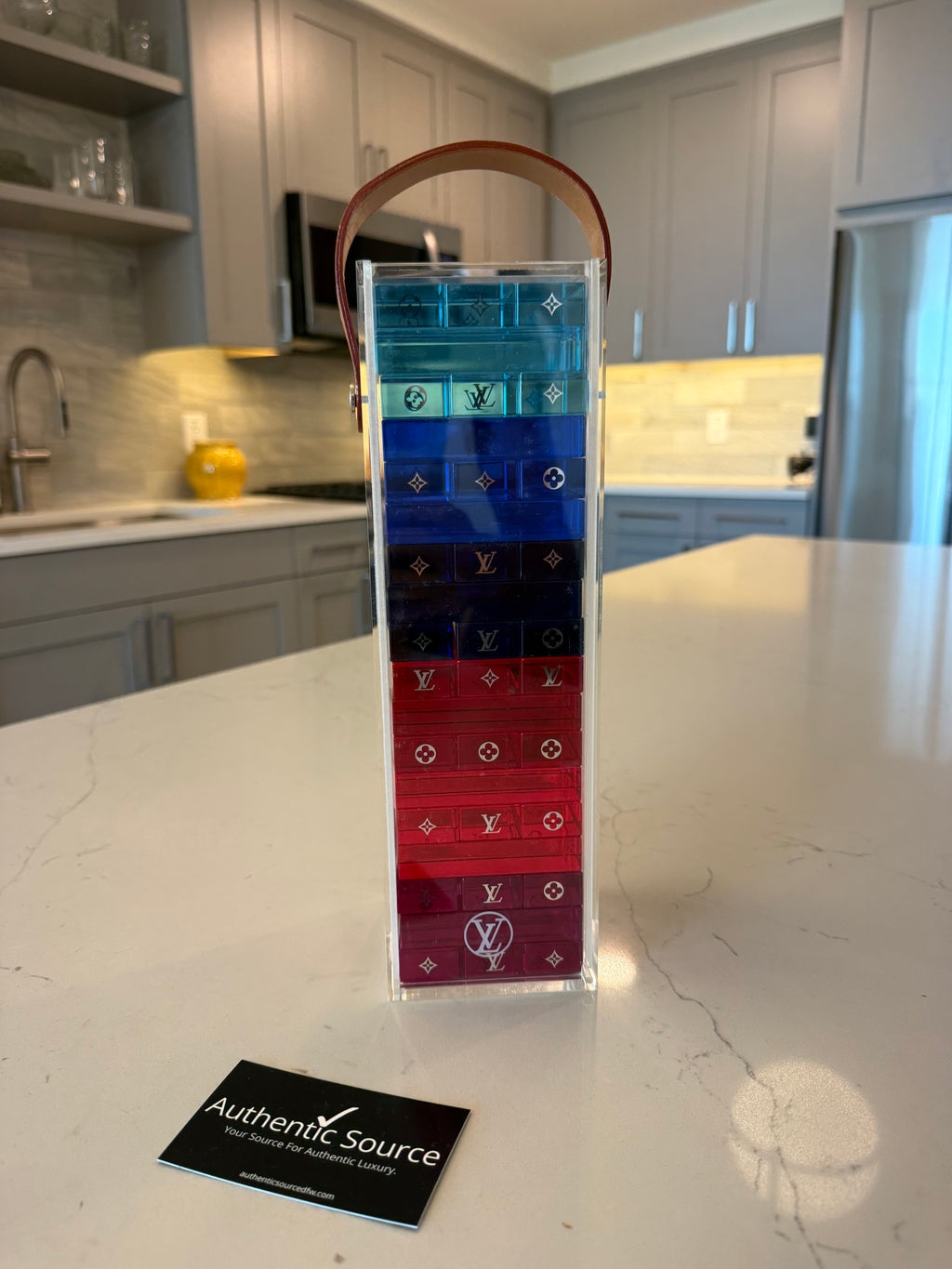 Louis Vuitton Monogram Tower Jenga Set