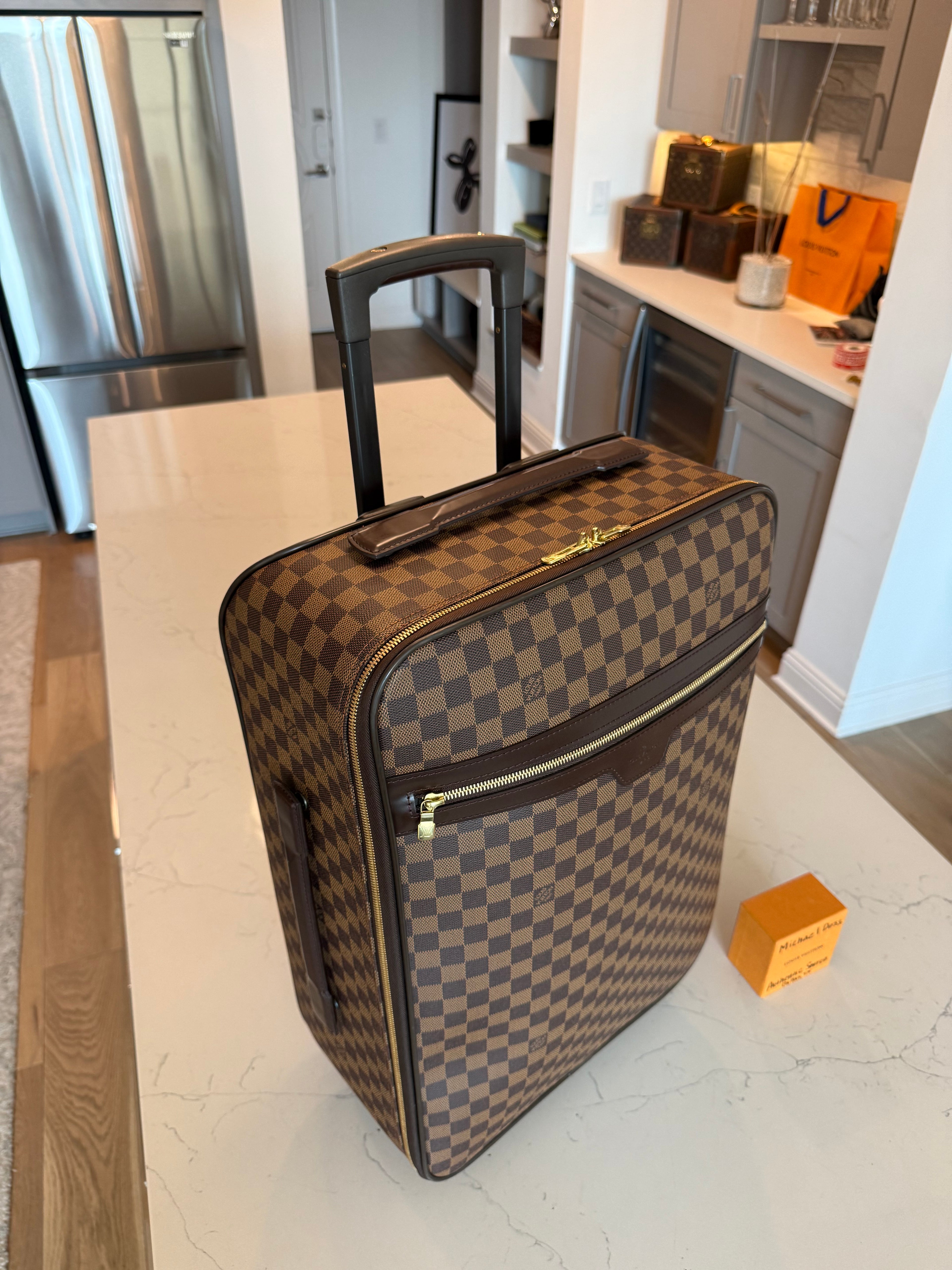 Louis Vuitton Pegase 55 Rolling Luggage
