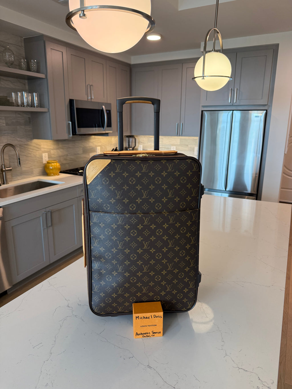 Louis Vuitton Pegase 55 Rolling Luggage