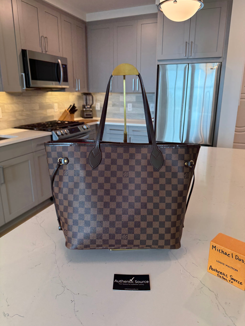 Louis Vuitton Neverfull MM Damier Ebene