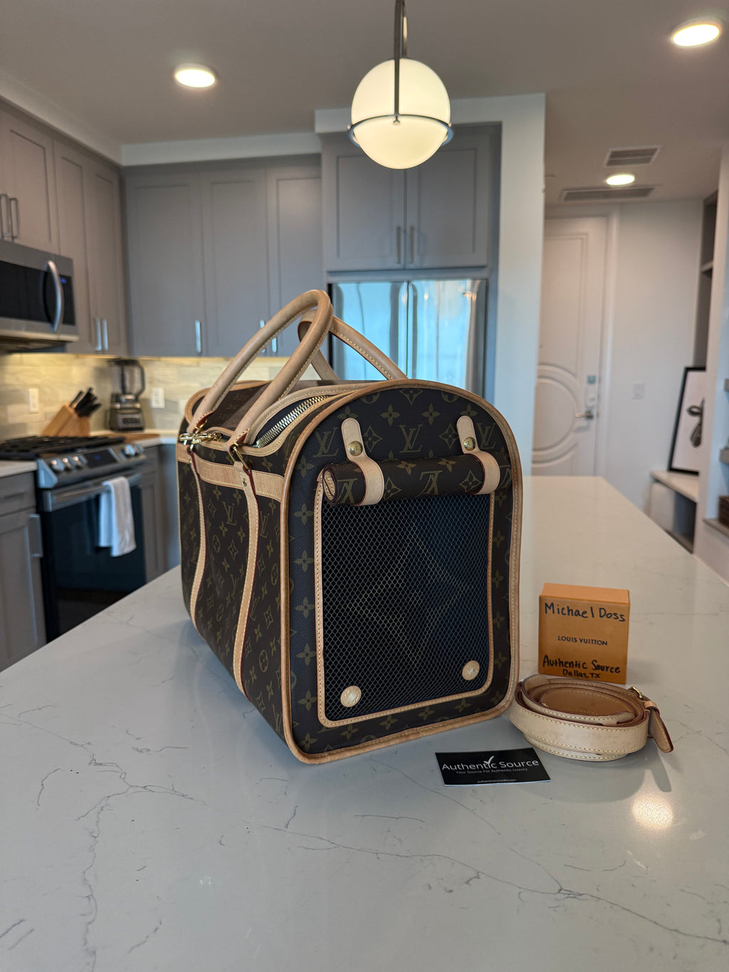 Louis Vuitton Pet Carrier