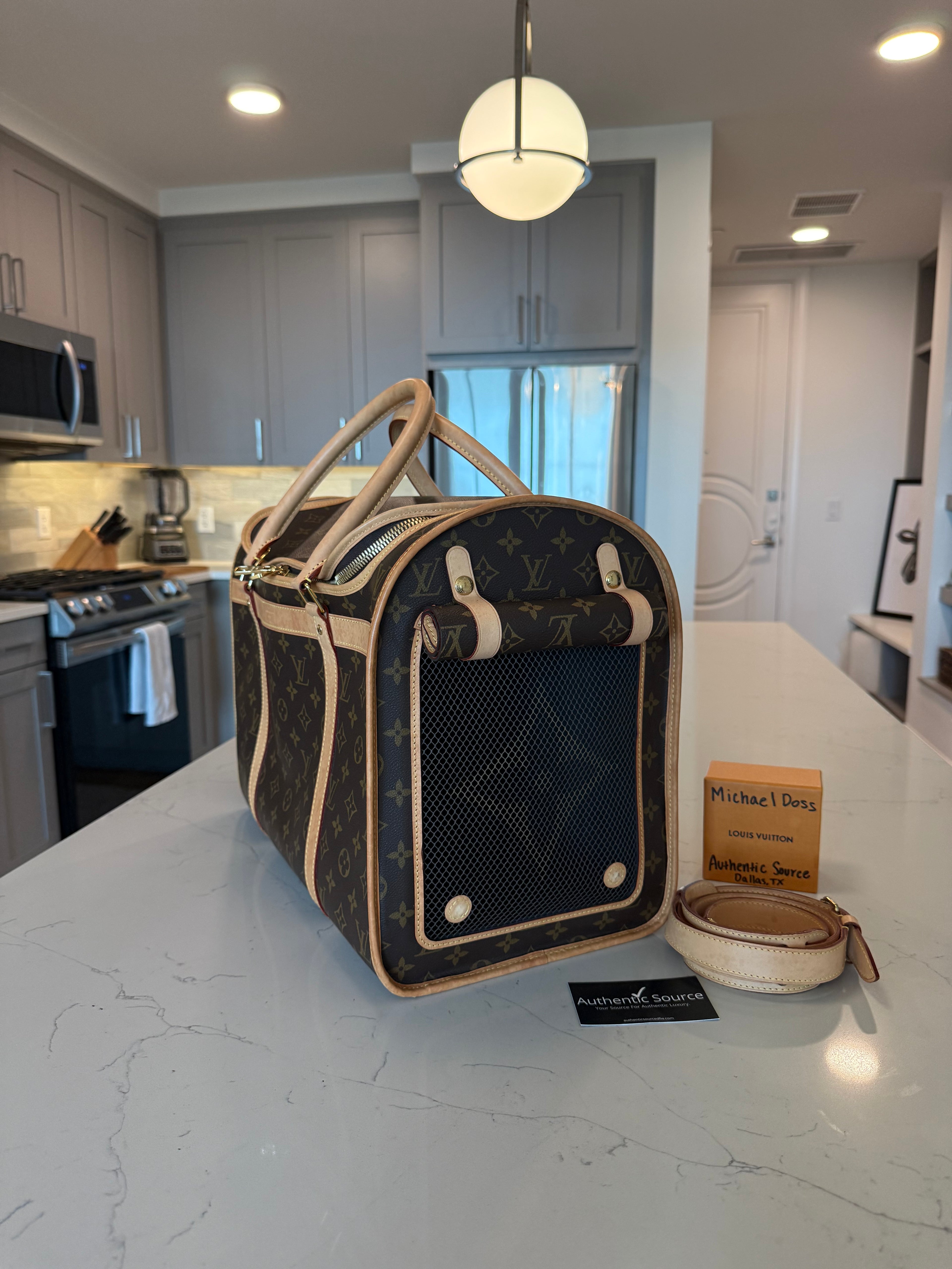 Louis Vuitton Pet Carrier