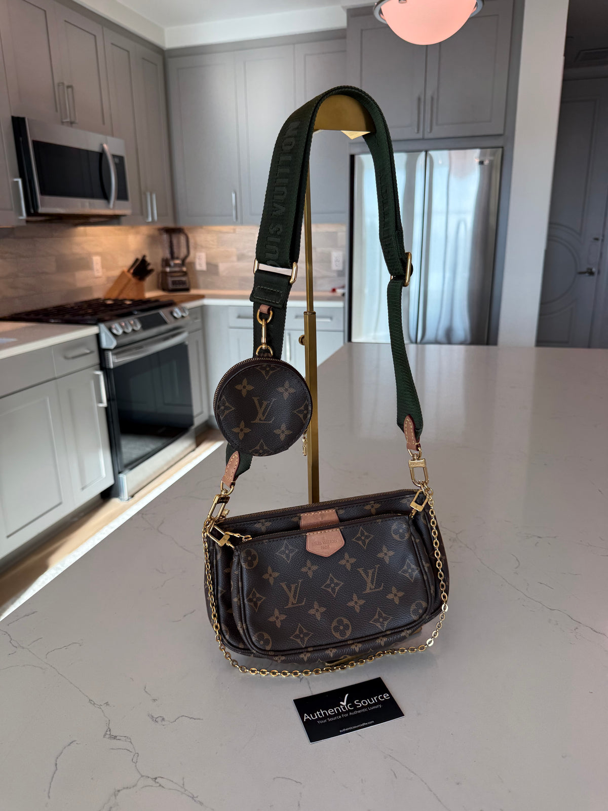 Louis Vuitton Multi Pochette Accessories Khaki