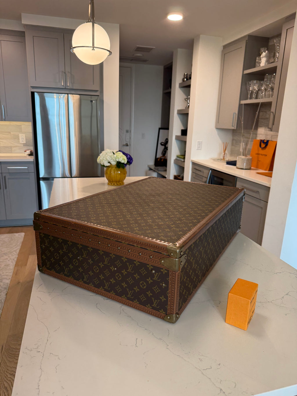 Louis Vuitton Alzer 80 Trunk