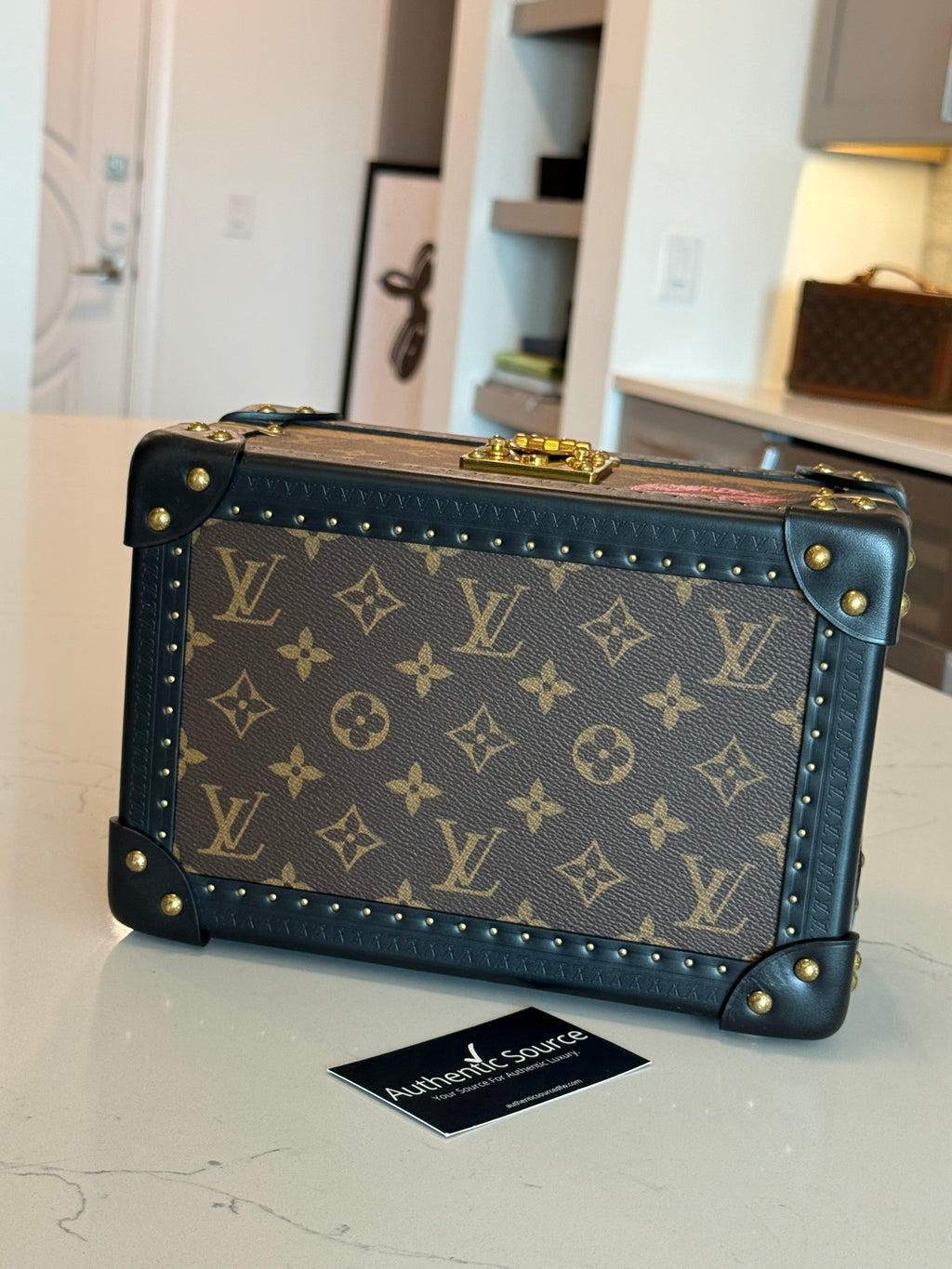 Louis Vuitton Coffret Tresor 24 Trunk Reverse Monogram