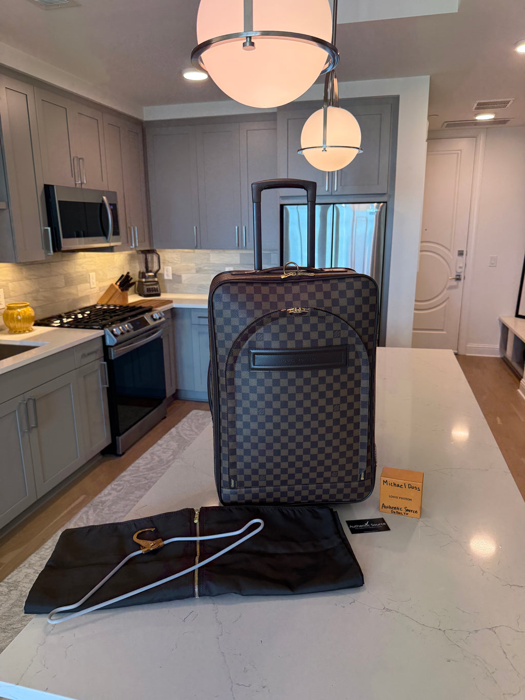 Louis Vuitton Pegase 55 Rolling Luggage