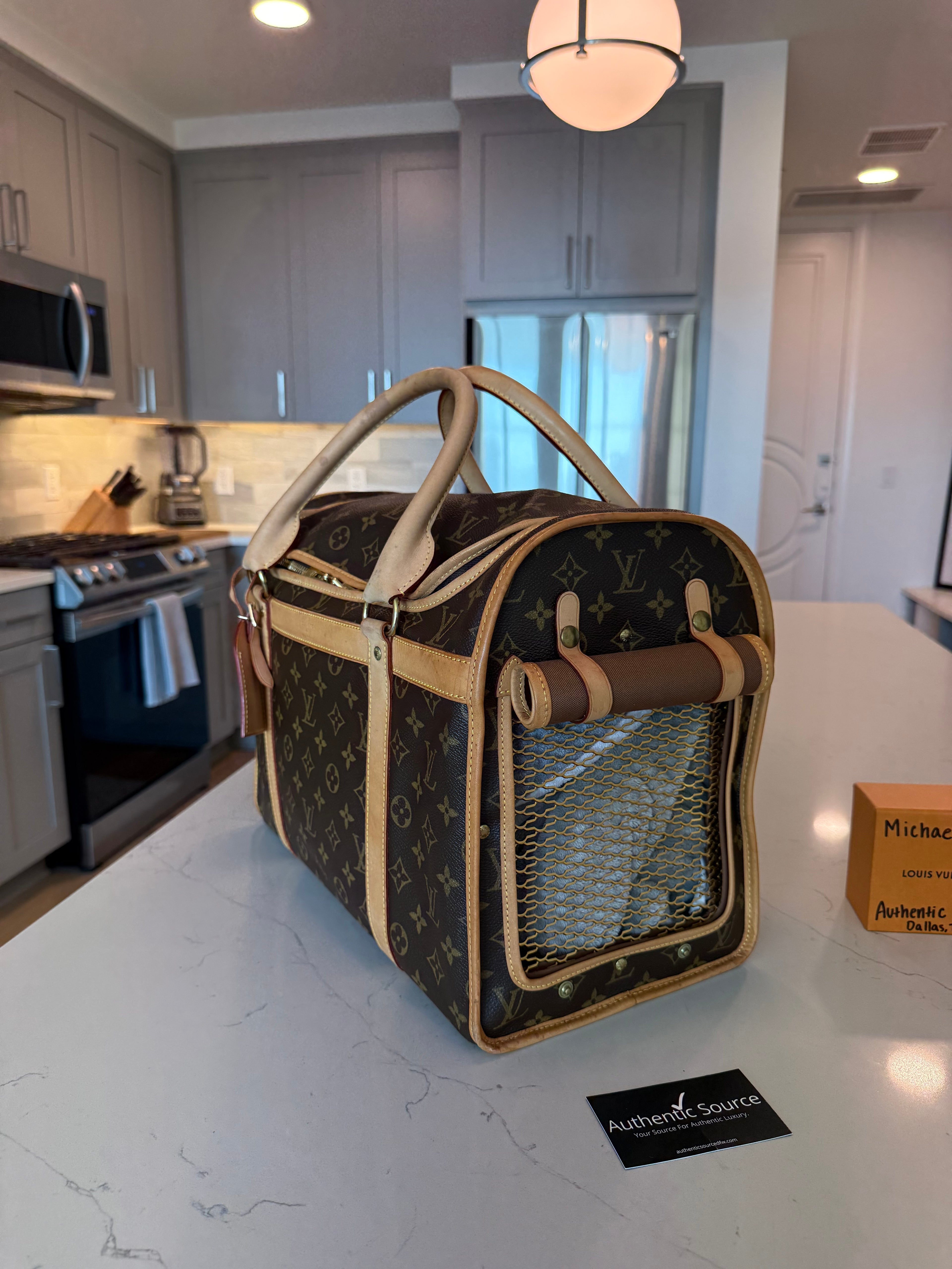 Louis Vuitton Pet Carrier