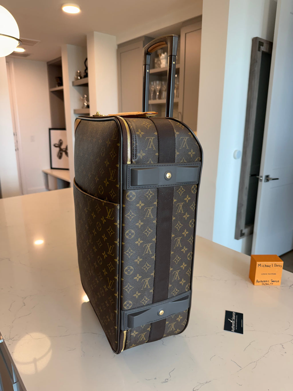 Louis Vuitton Pegase 55 Rolling Luggage
