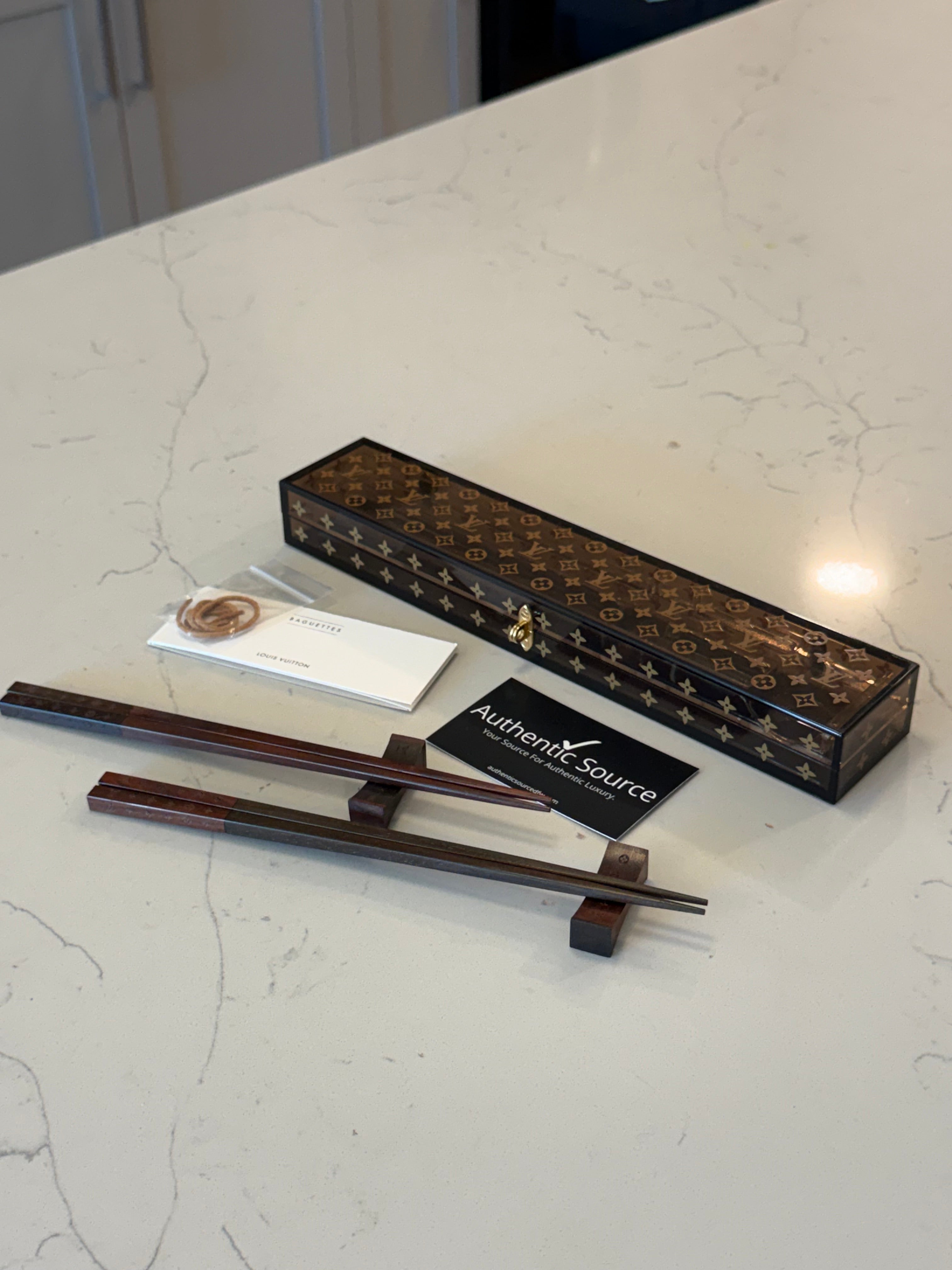 Louis Vuitton Chopsticks Set - Rare