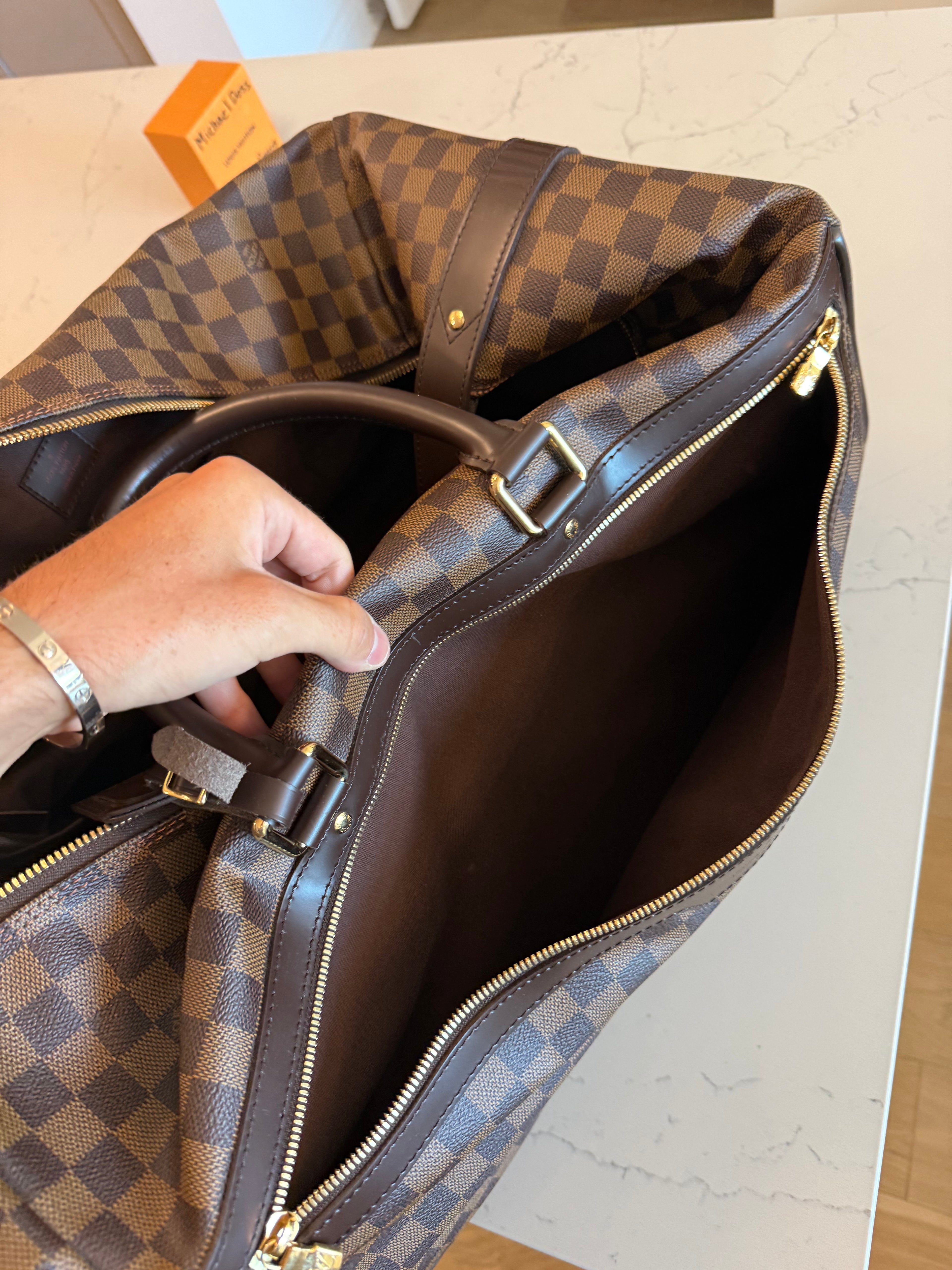 Louis Vuitton Eole 50 Rolling Duffle DE