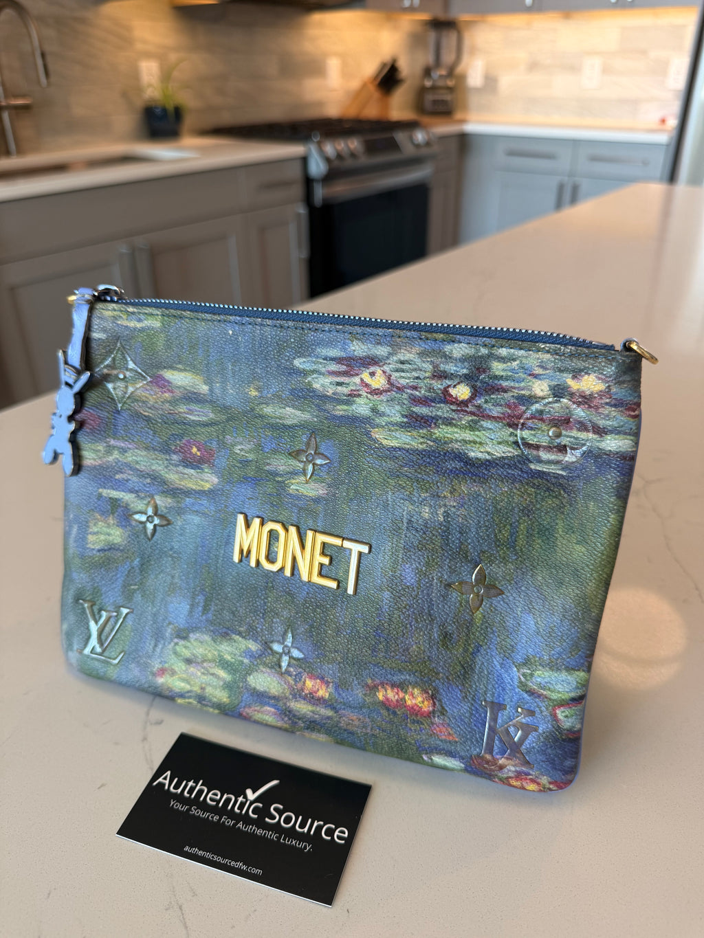 Louis Vuitton x Jeff Koons Masters Collection Monet Pochette