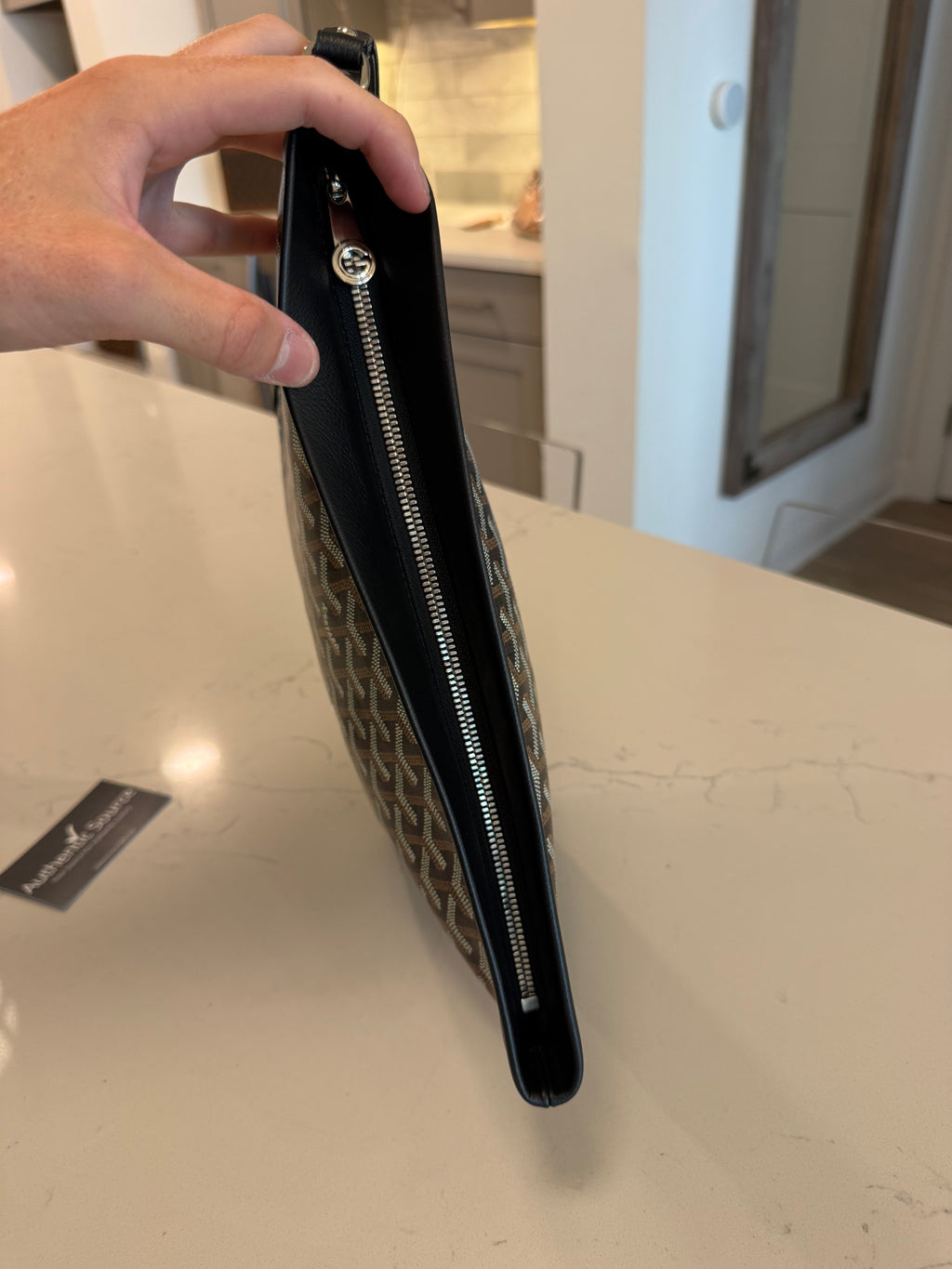 Goyard Goyardine Conti Pouch