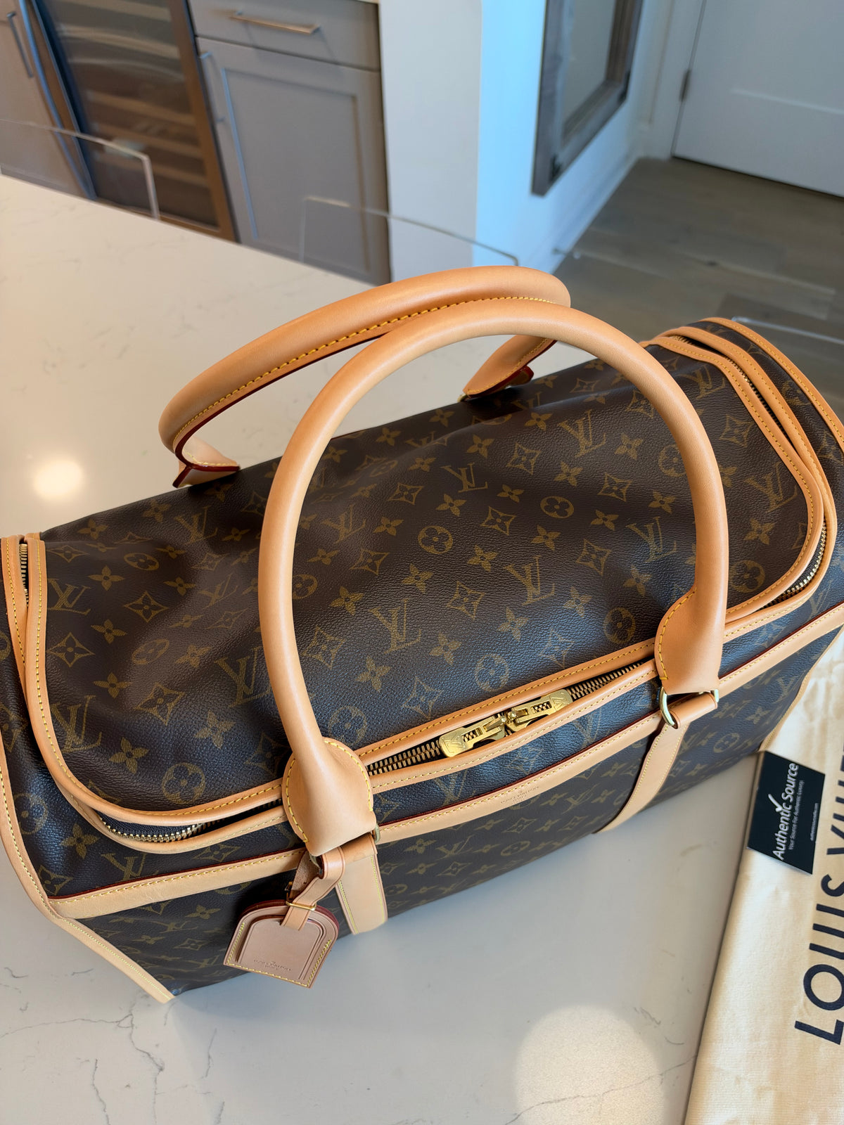 Louis Vuitton Sac Chein Pet Carrier New Model