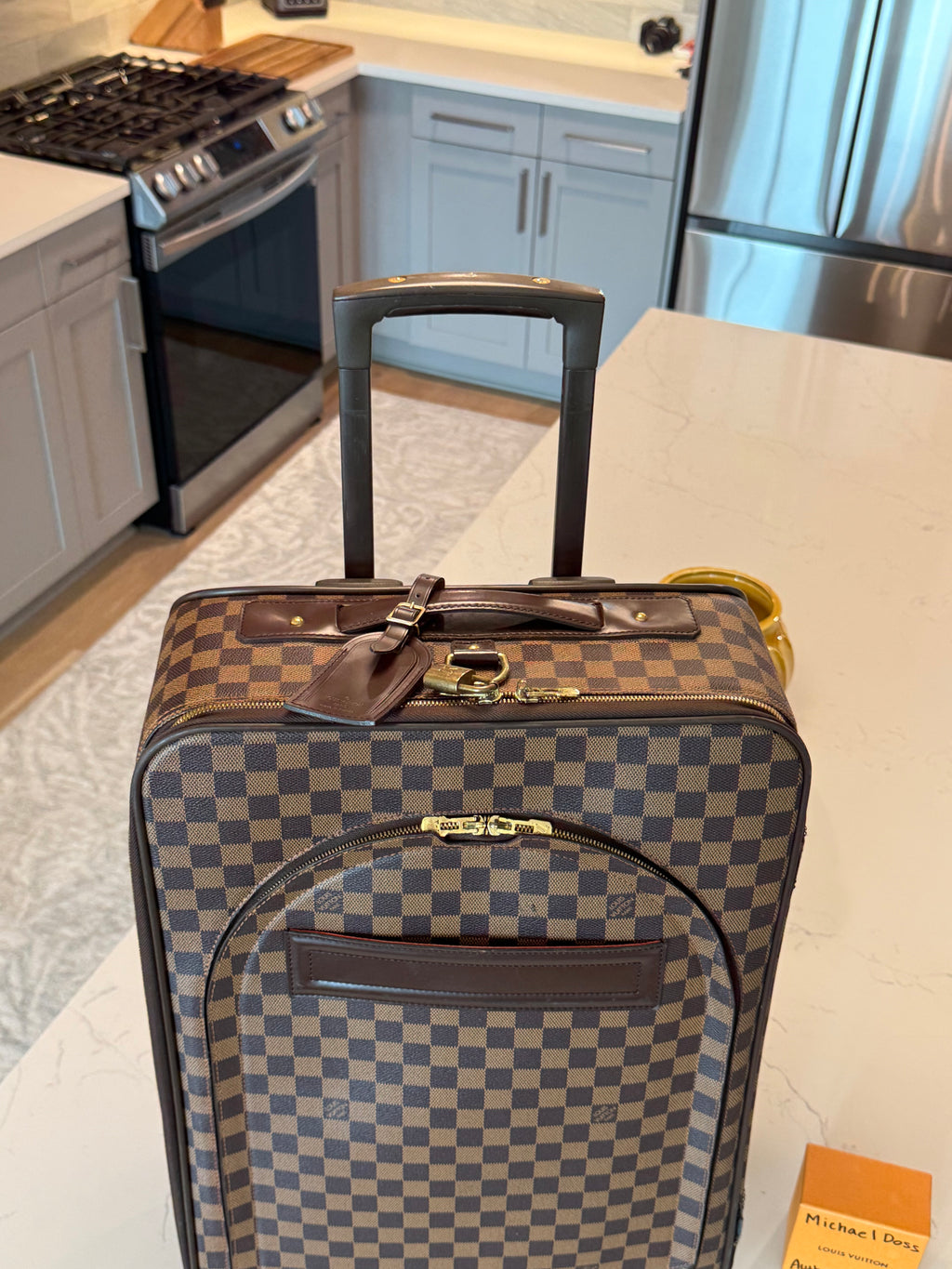 Louis Vuitton Pegase 55 Rolling Luggage