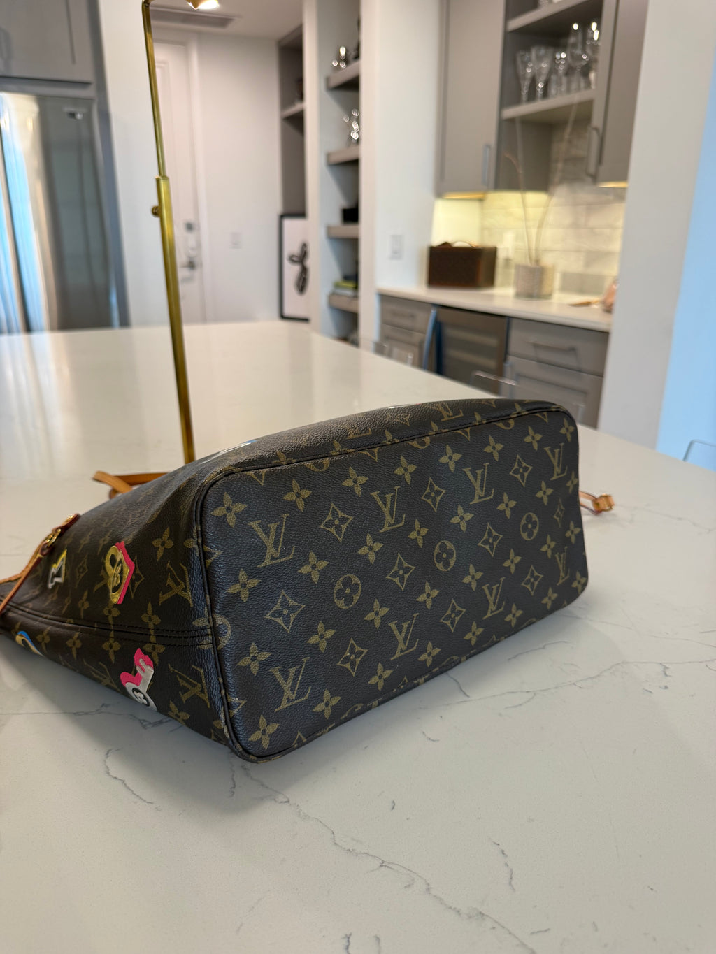 Louis Vuitton Neverfull MM Love Lock Limited Edition