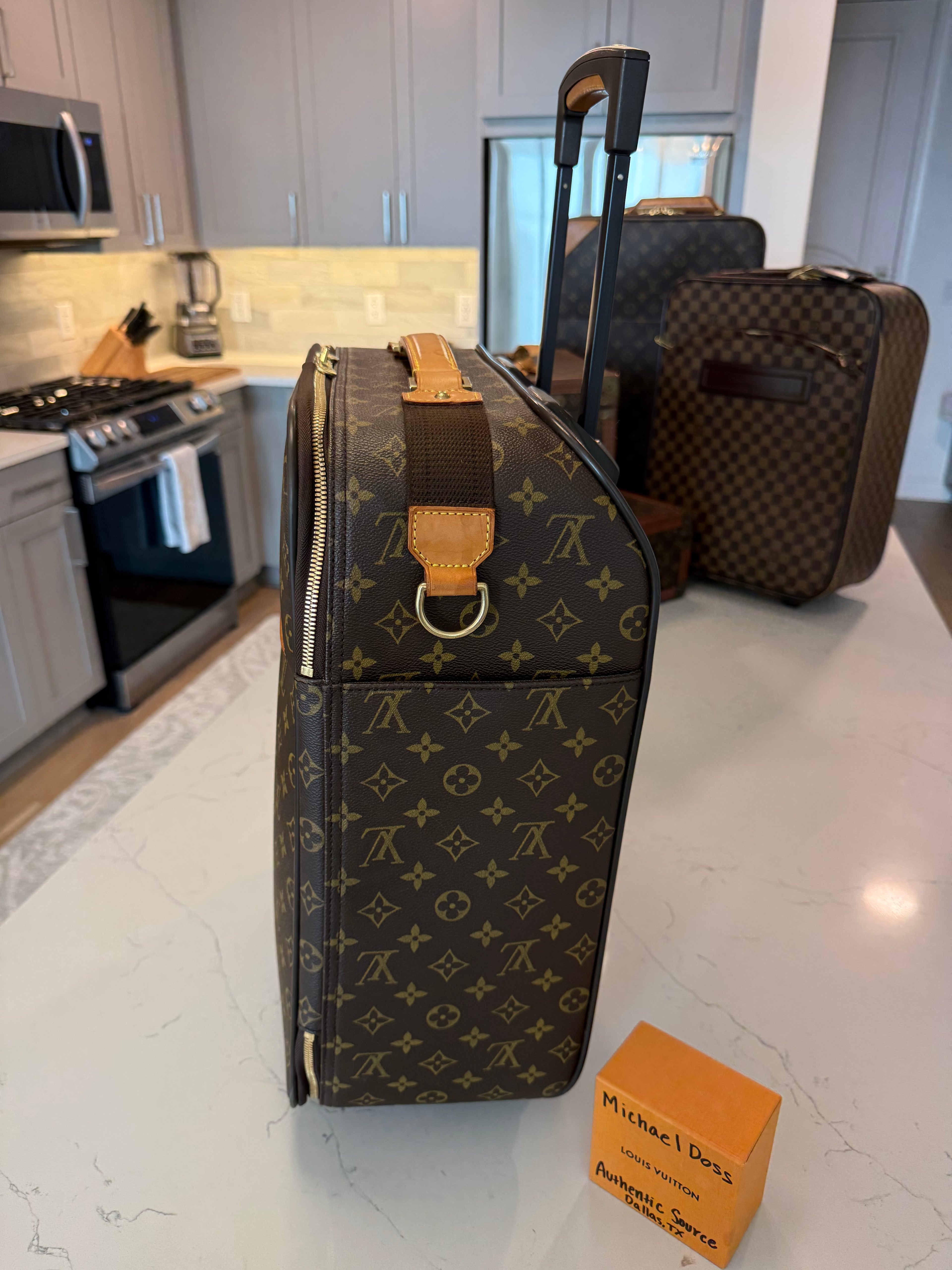 Louis Vuitton Bosphore Trolley 50 Rolling Luggage