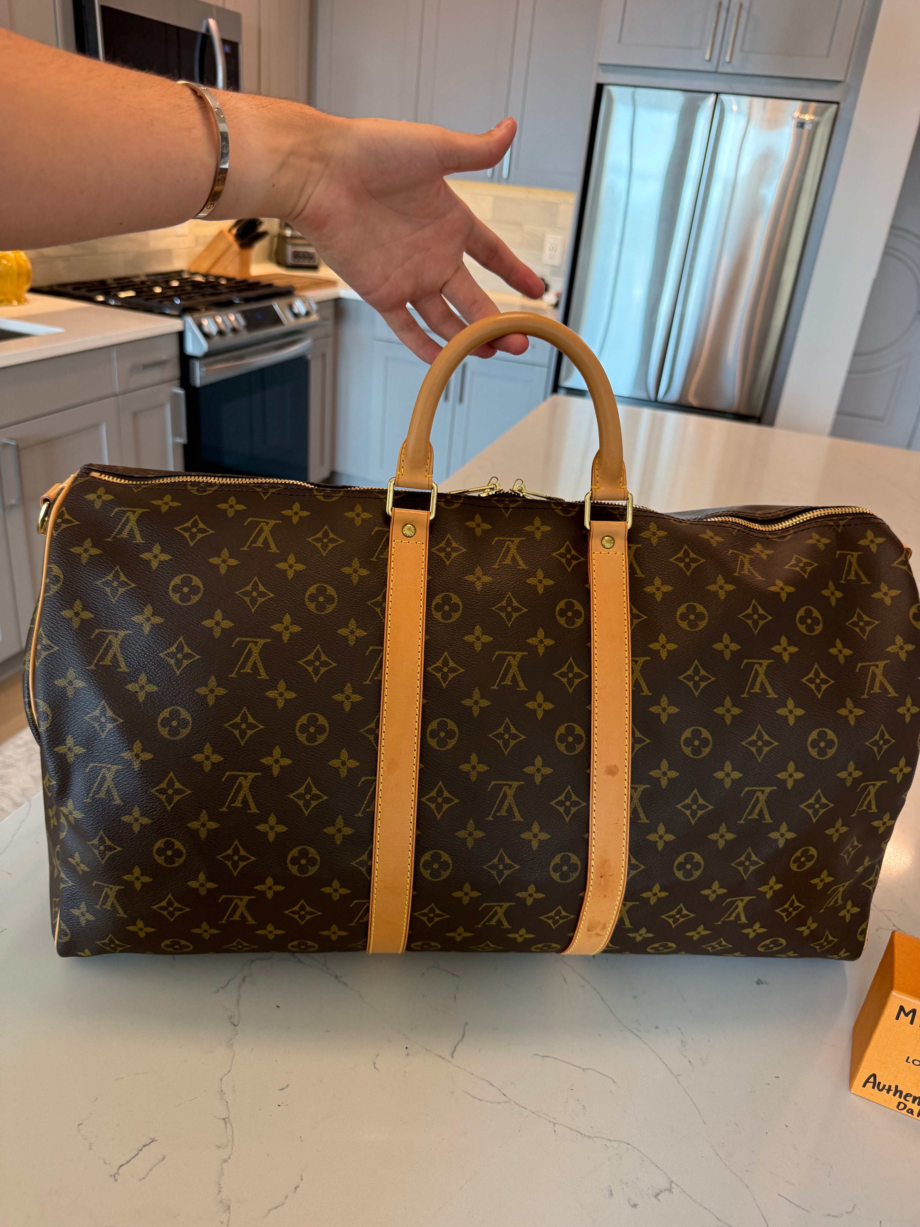 Louis Vuitton Keepall 55 Bandouliere