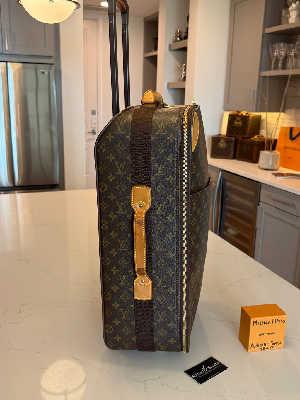 Louis Vuitton Pegase 55 Rolling Luggage