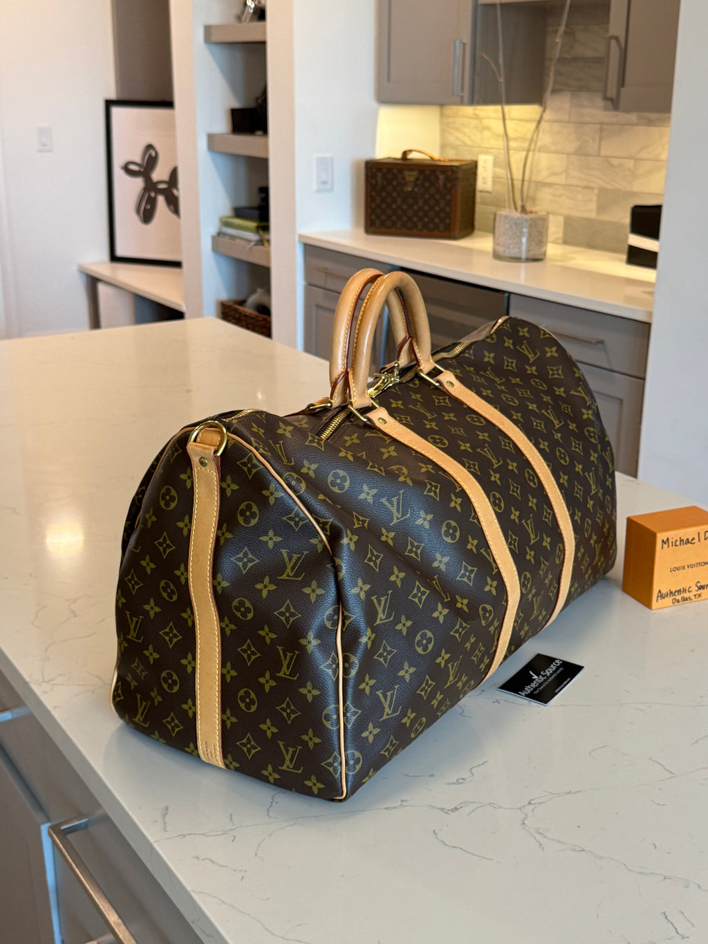 Louis Vuitton Keepall 55 Bandouliere
