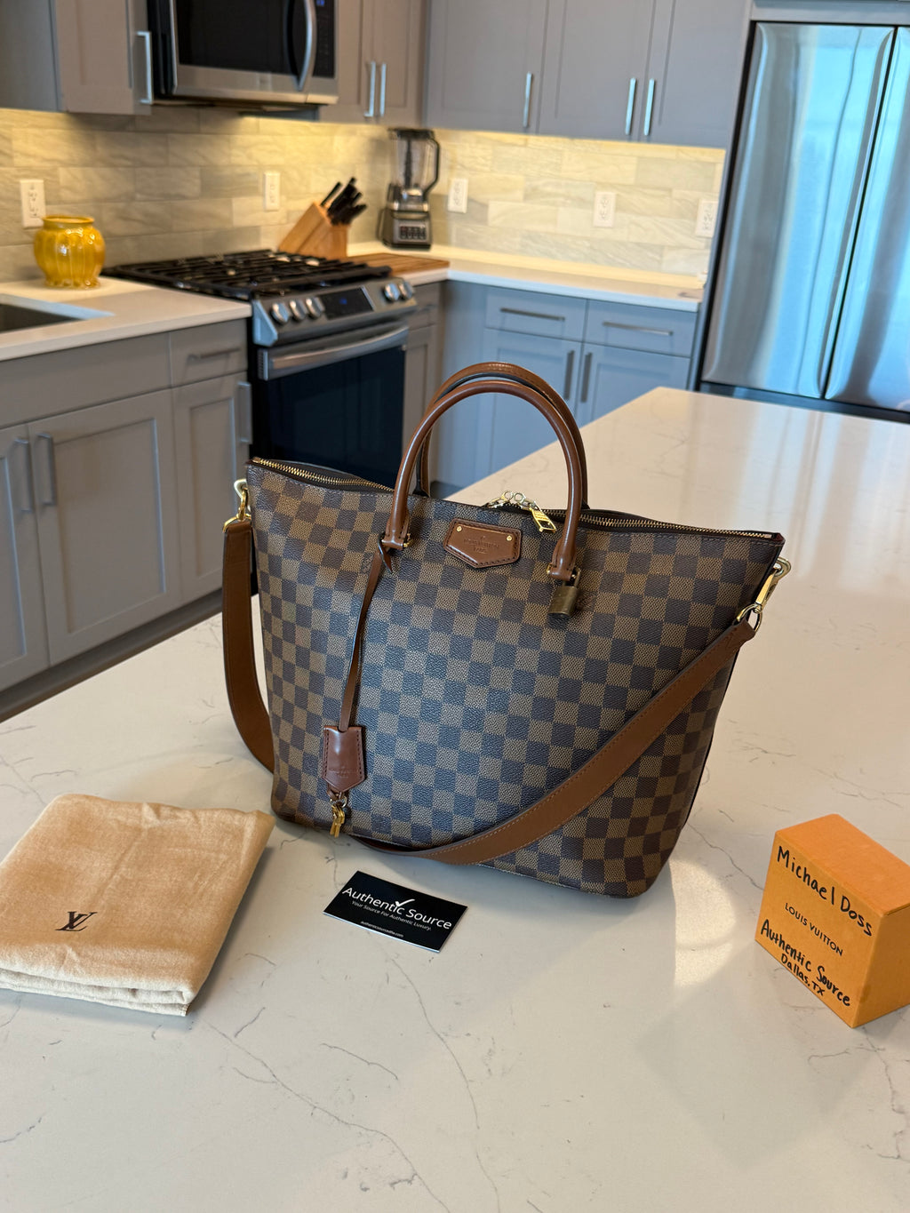 Louis Vuitton Belmont MM Damier Ebene