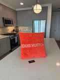Louis Vuitton LVacation Beach Pillow Coral