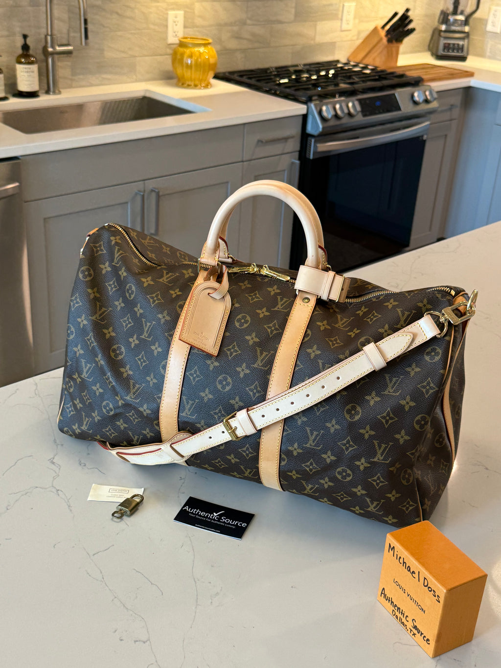 Louis Vuitton Keepall 50 Bandouliere