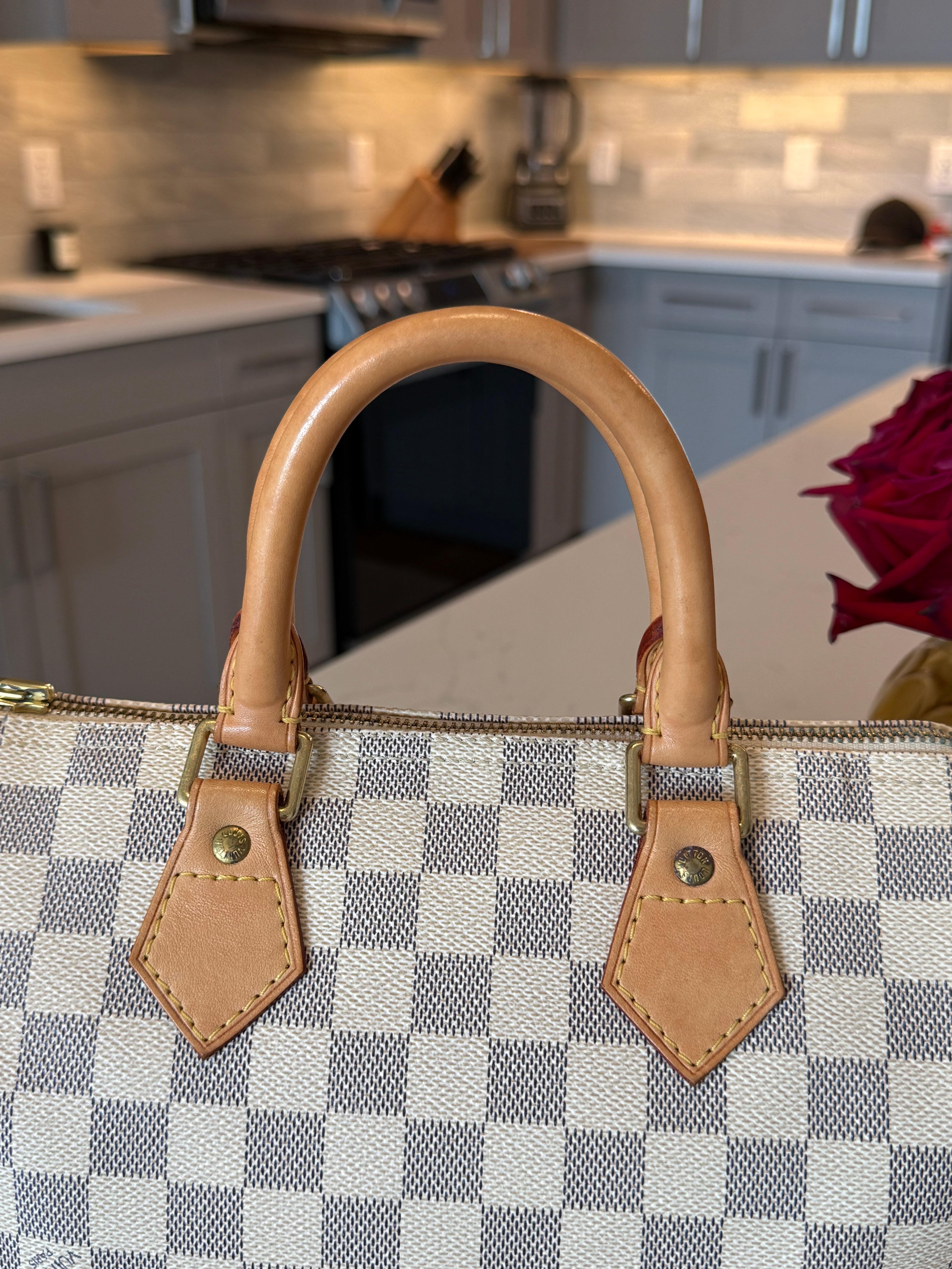 Louis Vuitton Speedy 25 Damier Azur