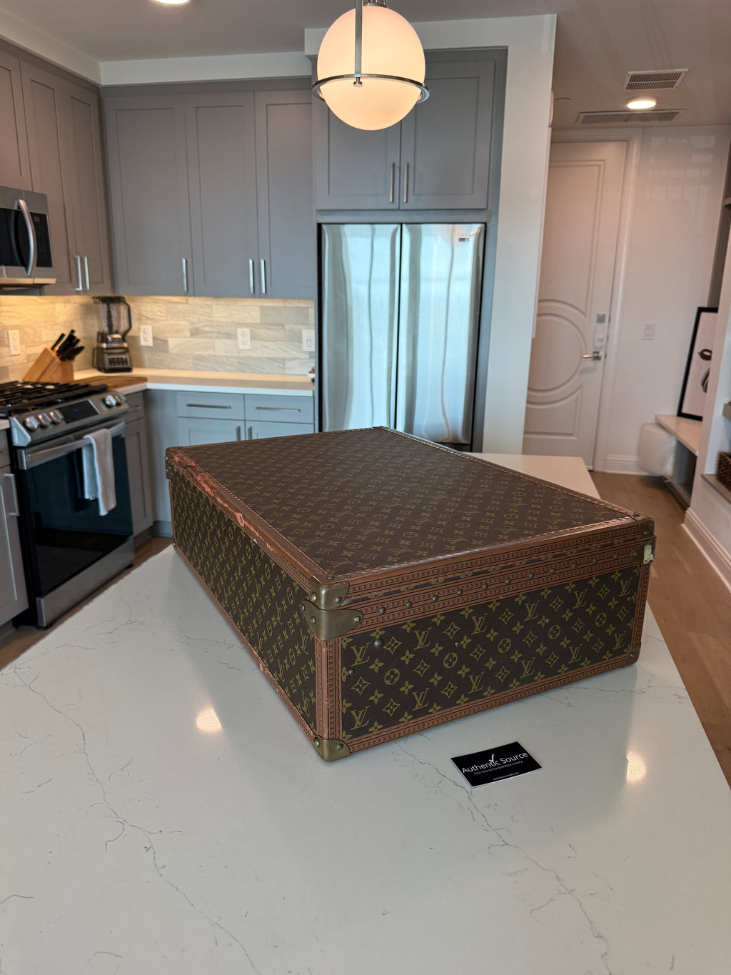 Louis Vuitton Alzer 75 Trunk
