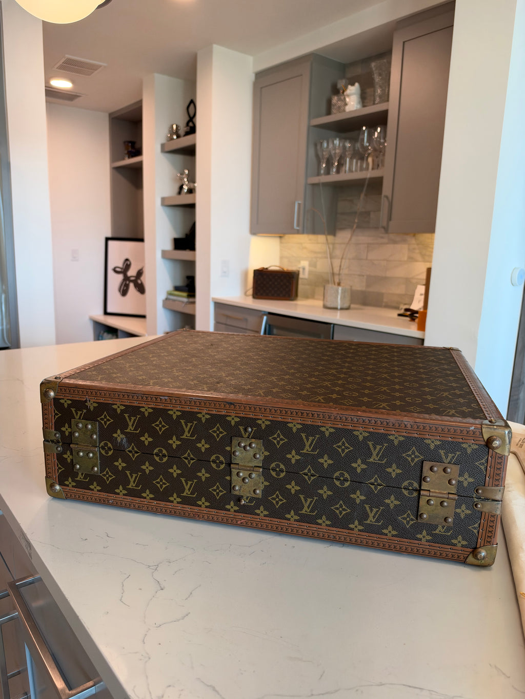 Louis Vuitton RARE Cotteville 60 Trunk