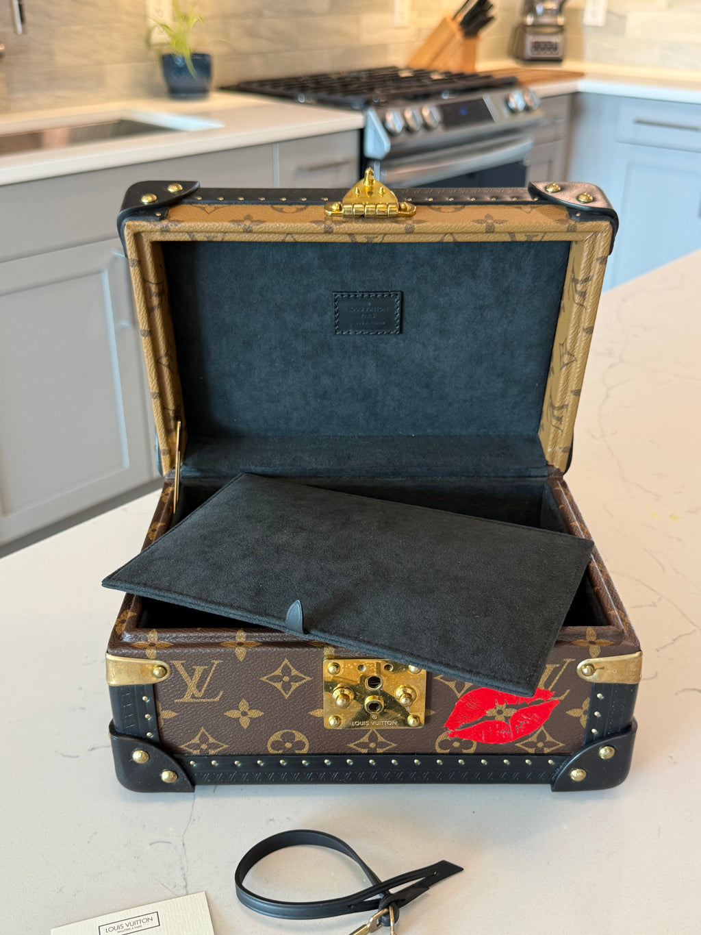 Louis Vuitton Coffret Tresor 24 Trunk Reverse Monogram