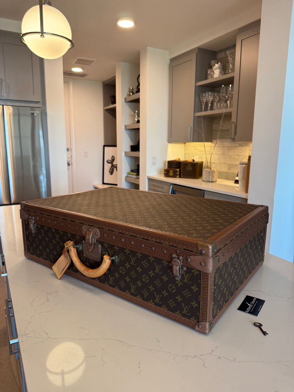 Louis Vuitton Alzer 75 Trunk