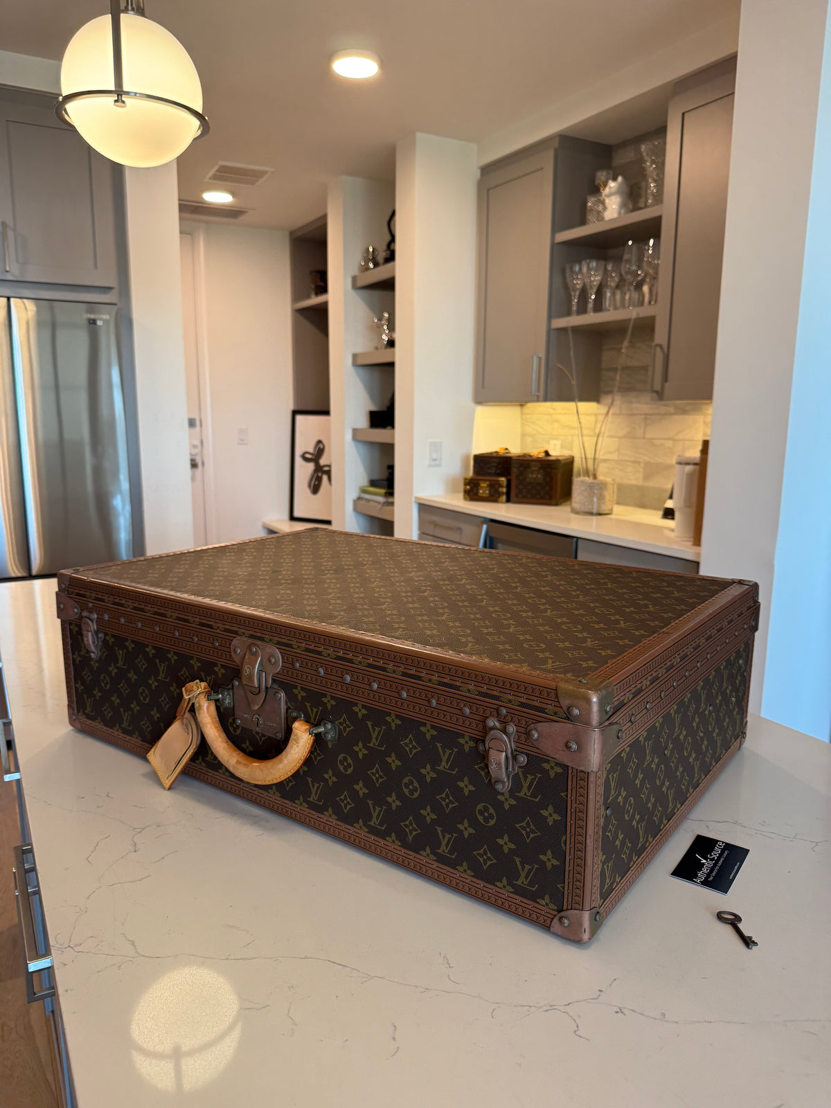 Louis Vuitton Alzer 75 Trunk