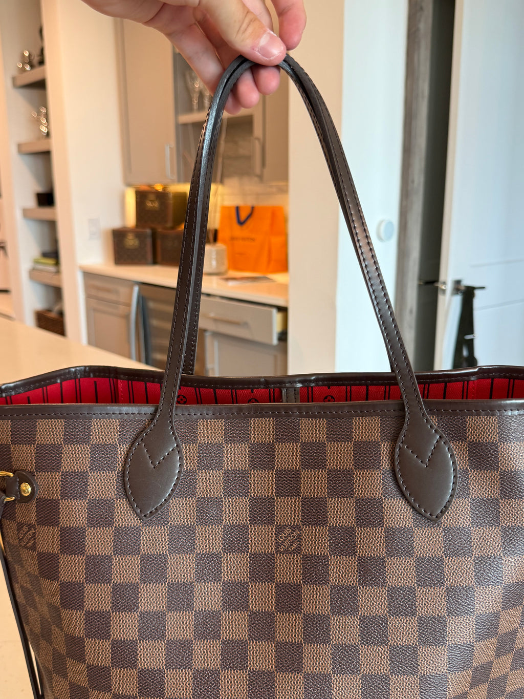 Louis Vuitton Neverfull MM Damier Ebene
