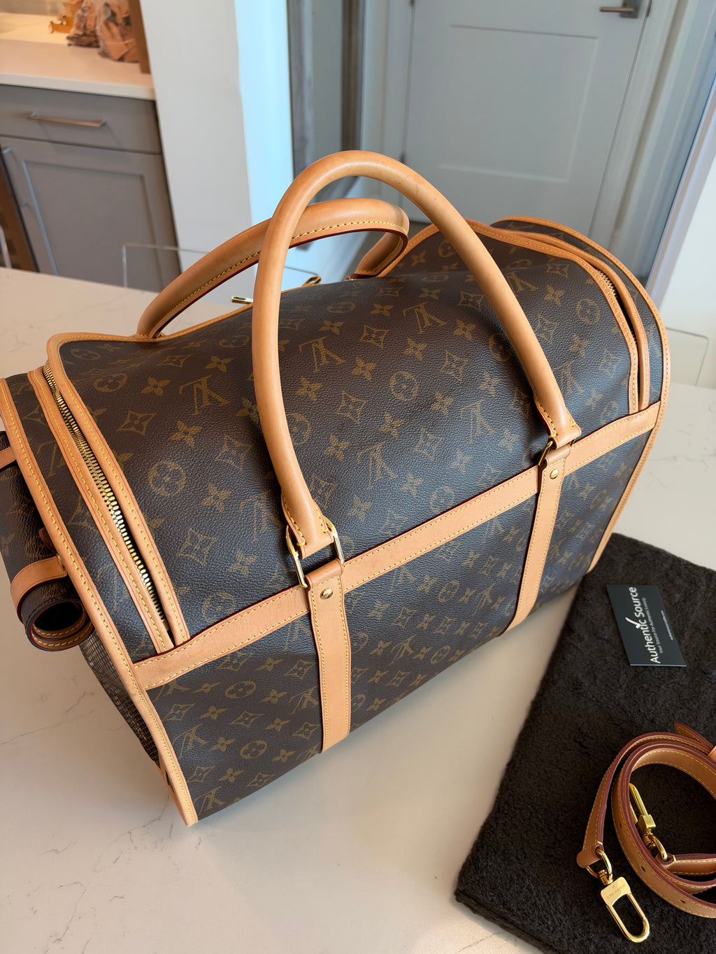 Louis Vuitton Sac Chein Pet Carrier New Model