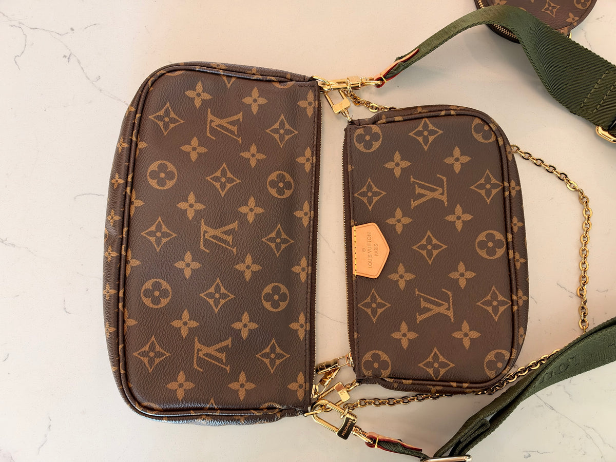 Louis Vuitton Multi Pochette Accessories Khaki