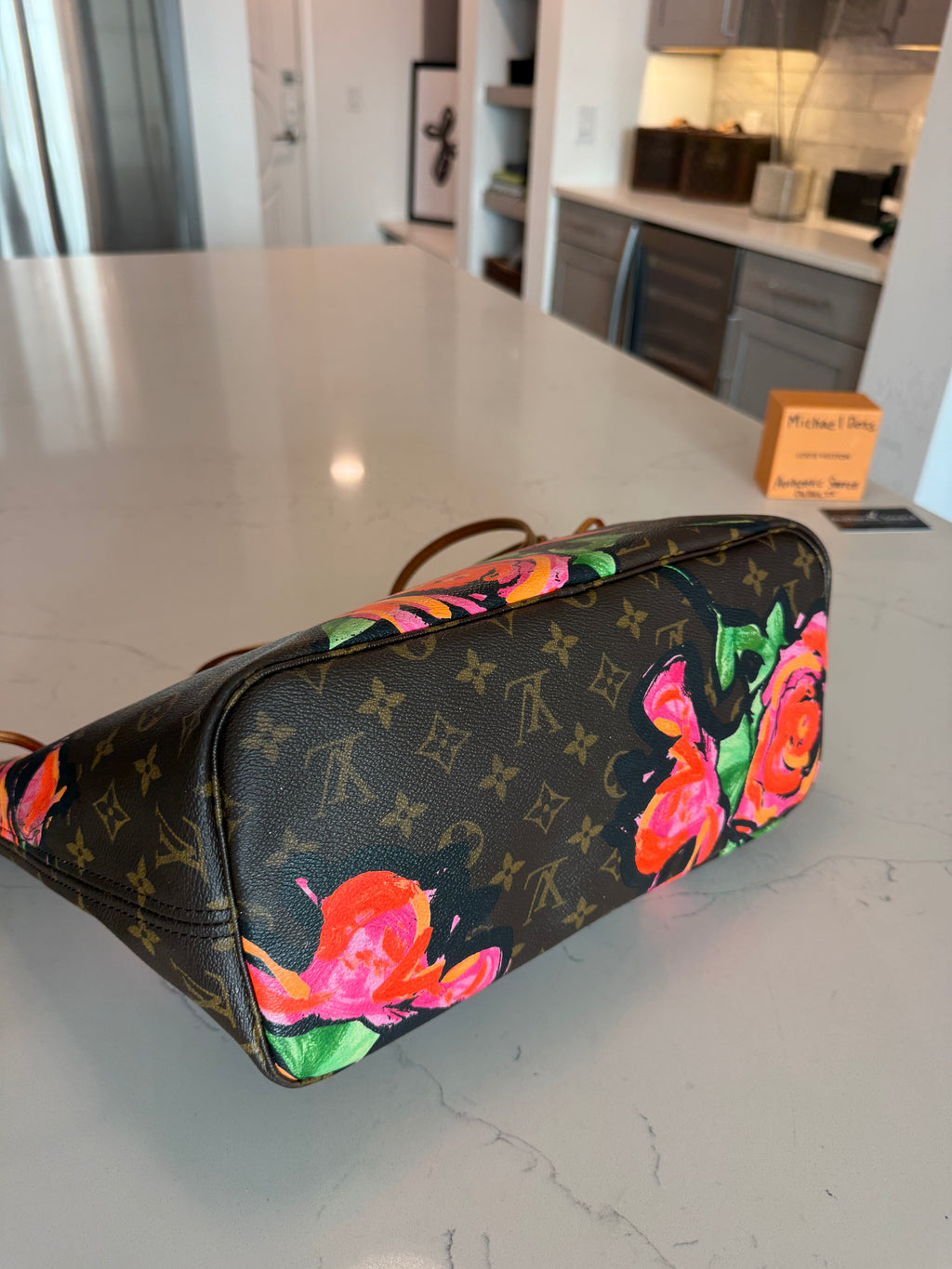 Louis Vuitton Neverfull MM Roses