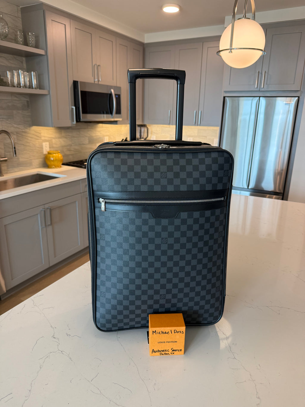 Louis Vuitton Pegase 55 Rolling Luggage DG