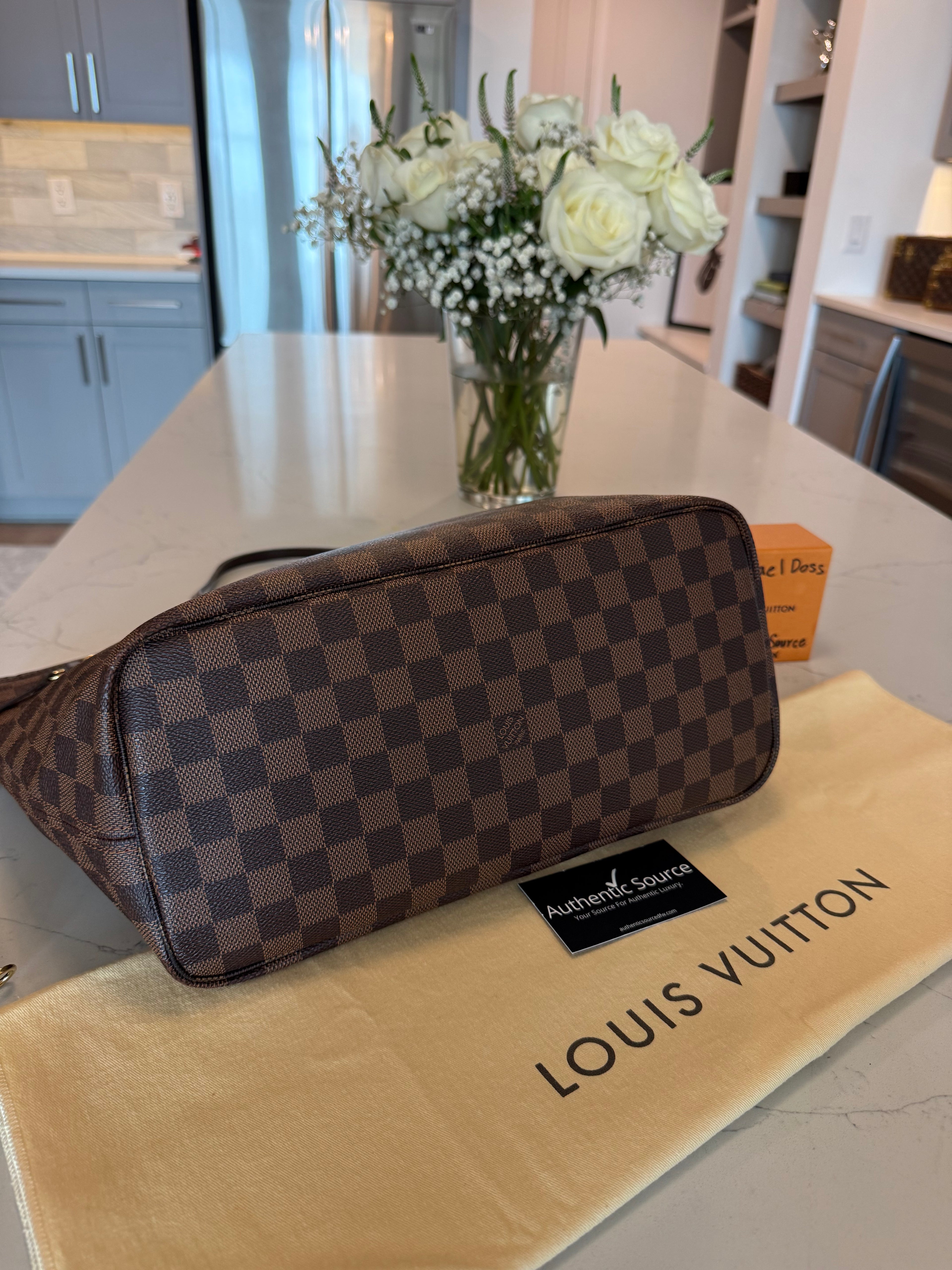 Louis Vuitton Neverfull MM Damier Ebene