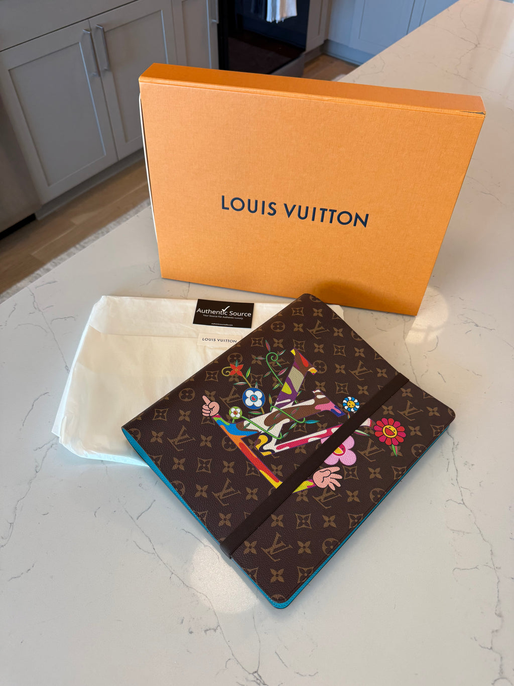 Louis Vuitton x Takashi Murakami Superflat Binder