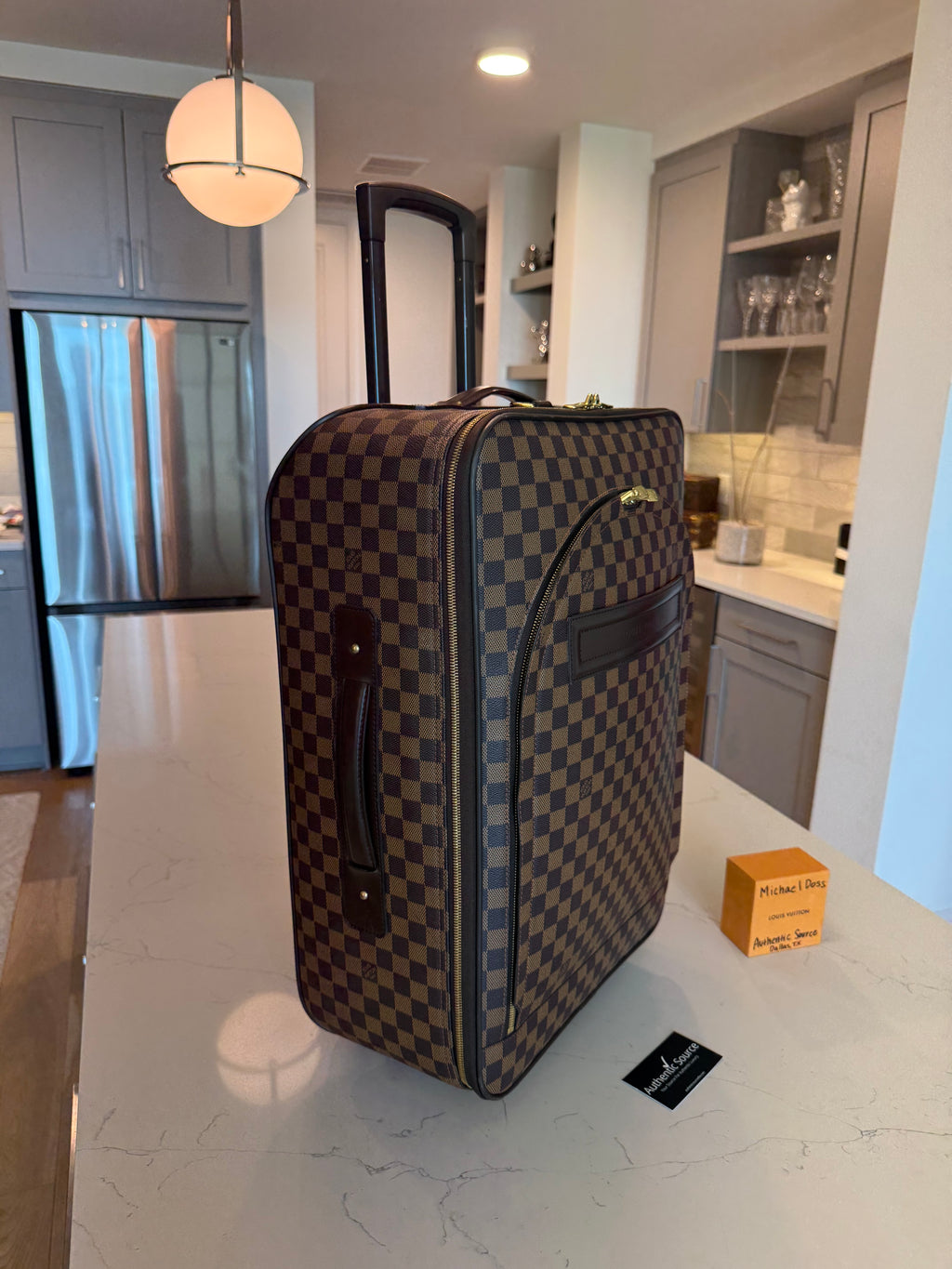 Louis Vuitton Pegase 55 Rolling Luggage
