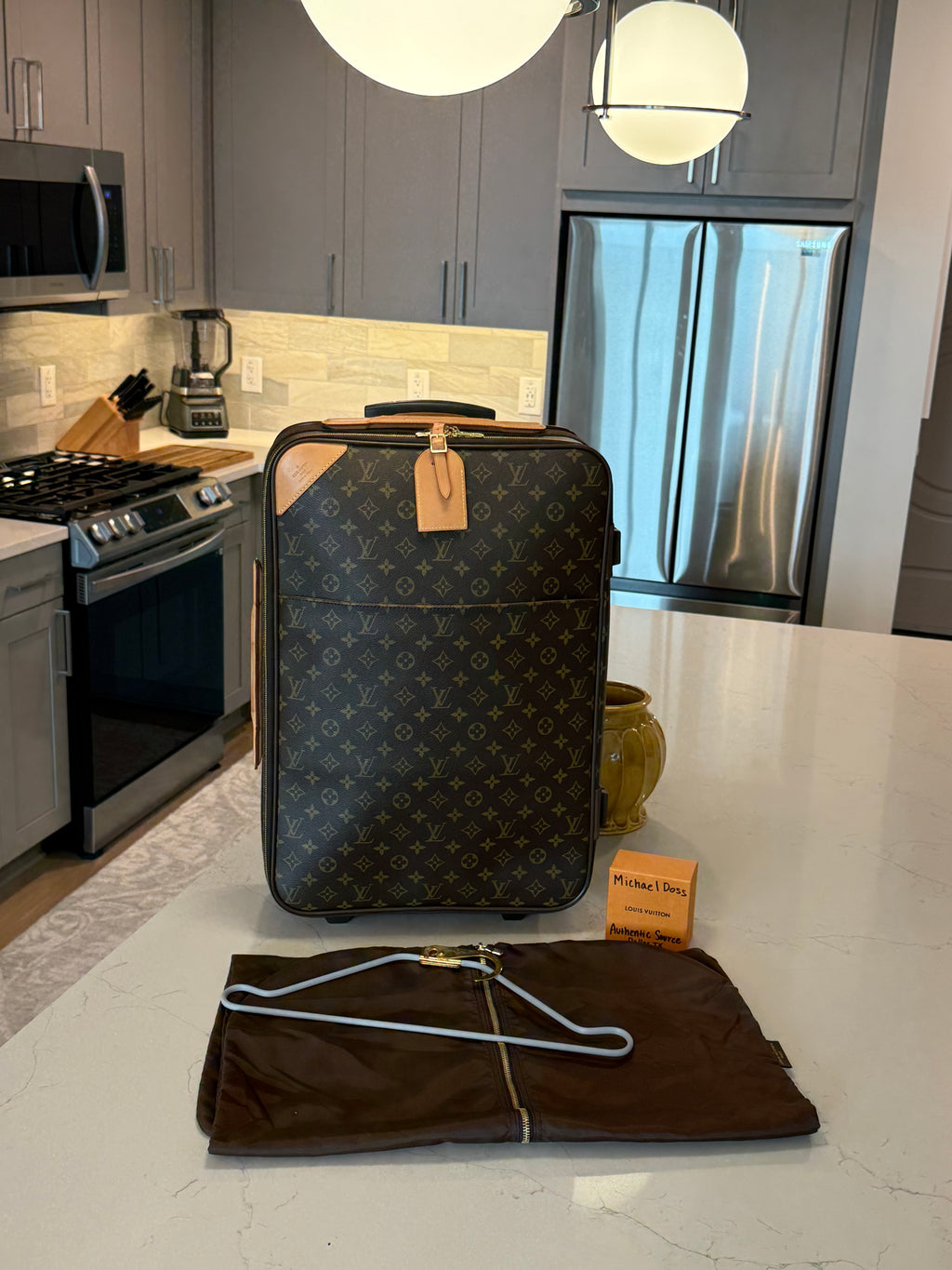 Louis Vuitton Pegase 55 Rolling Luggage