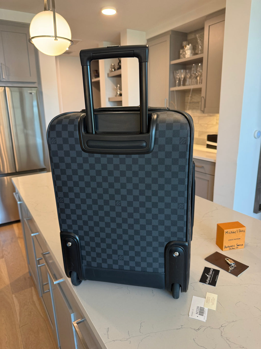 Louis Vuitton Pegase 55 Rolling Luggage DG