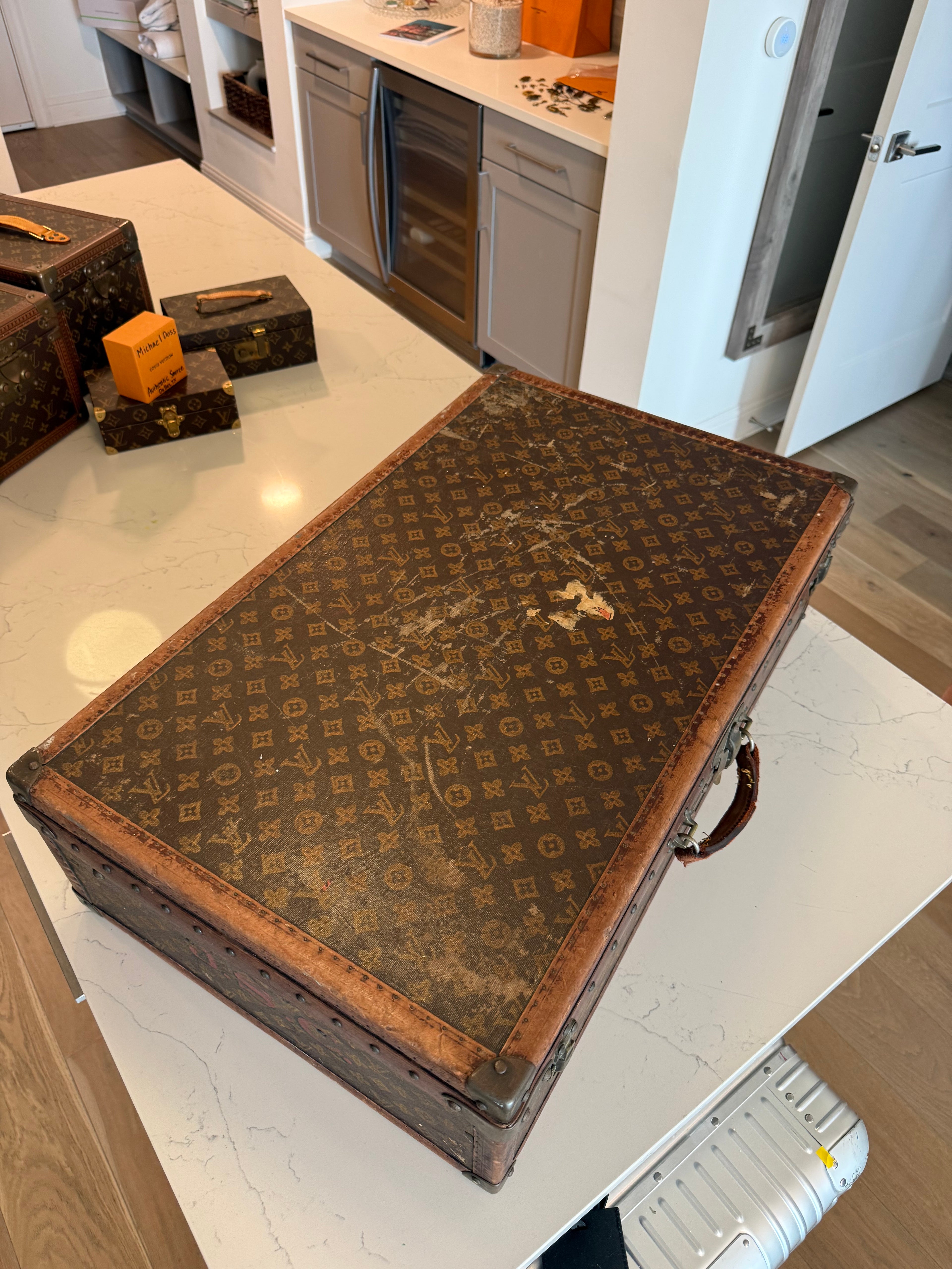Louis Vuitton Rare Vintage Trunk - 75