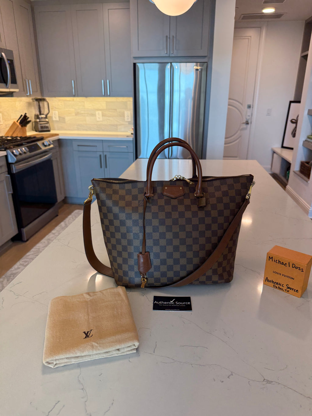 Louis Vuitton Belmont MM Damier Ebene