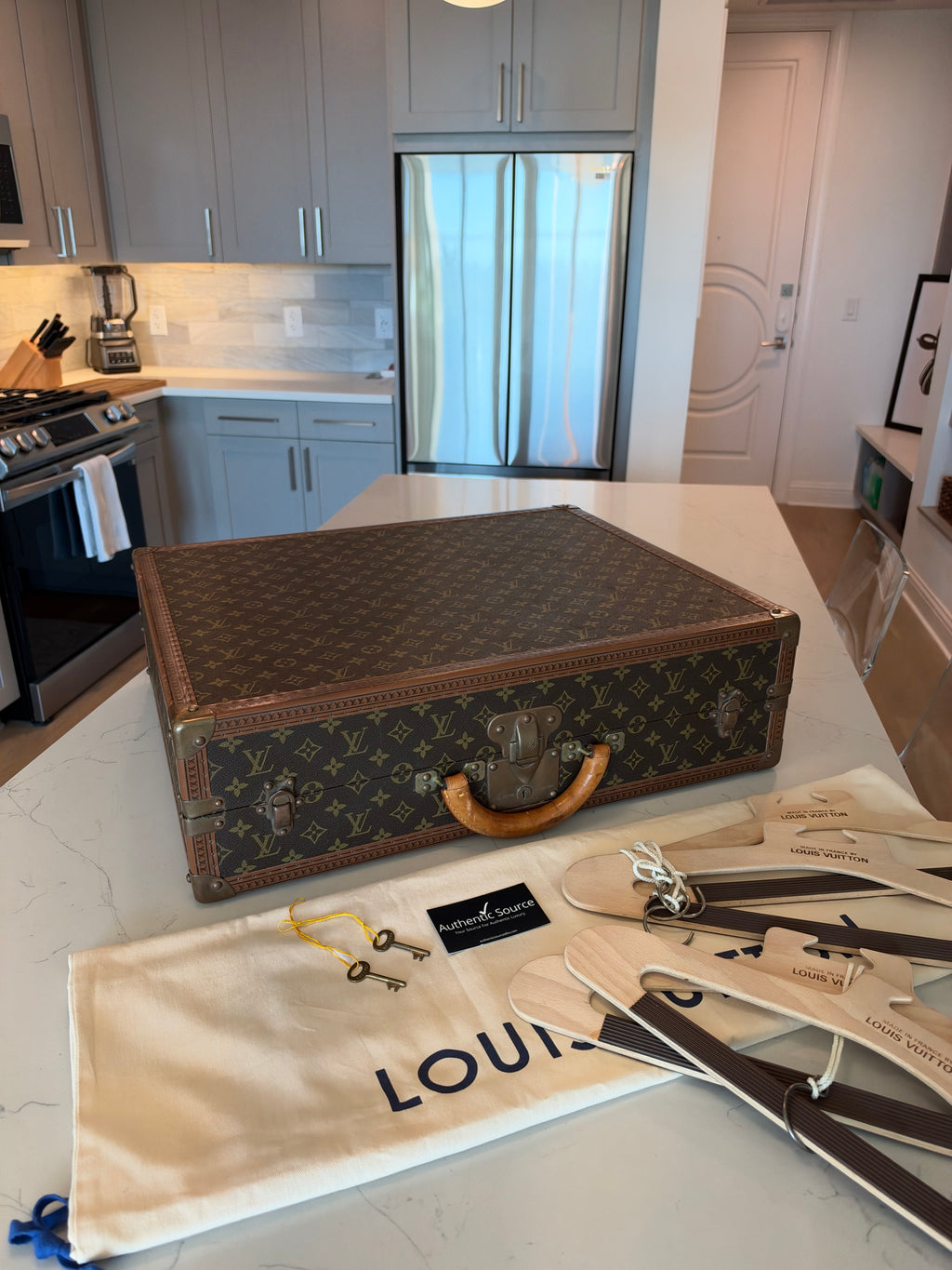 Louis Vuitton RARE Cotteville 60 Trunk