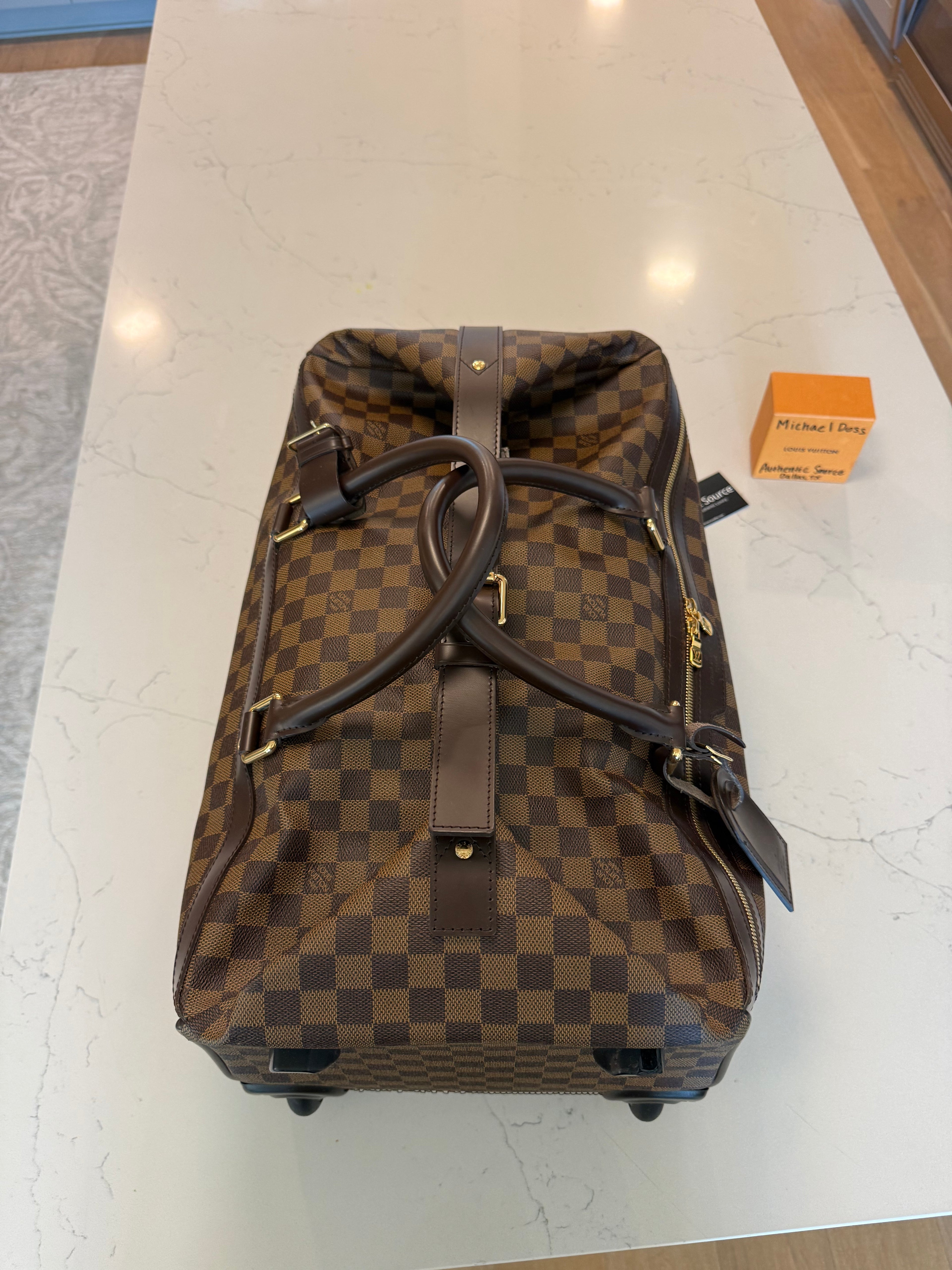 Louis Vuitton Eole 50 Rolling Duffle DE