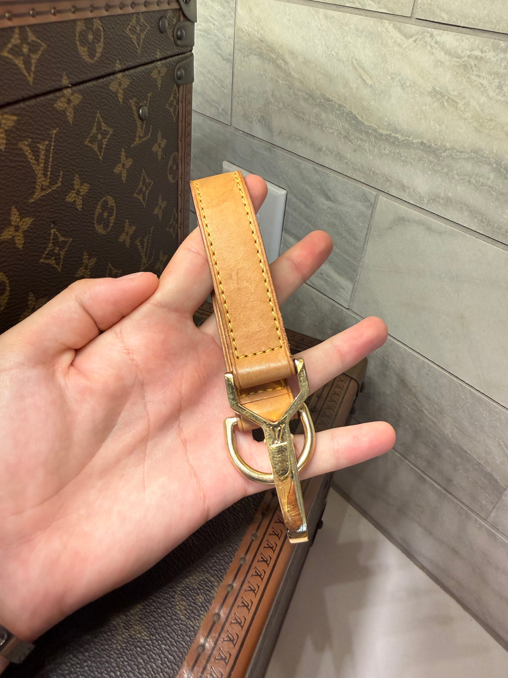 Louis Vuitton Vachetta Handle Strap