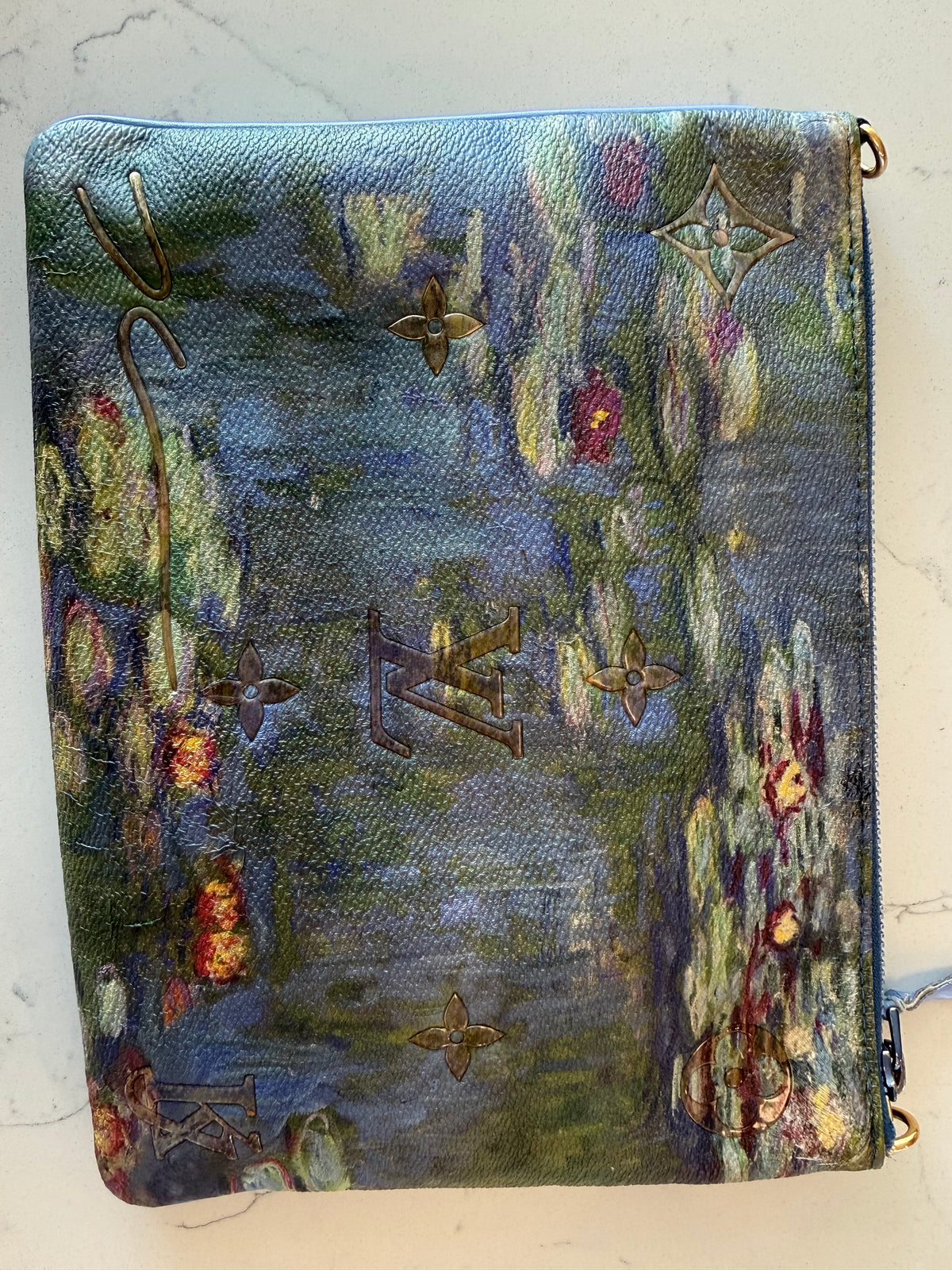 Louis Vuitton x Jeff Koons Masters Collection Monet Pochette