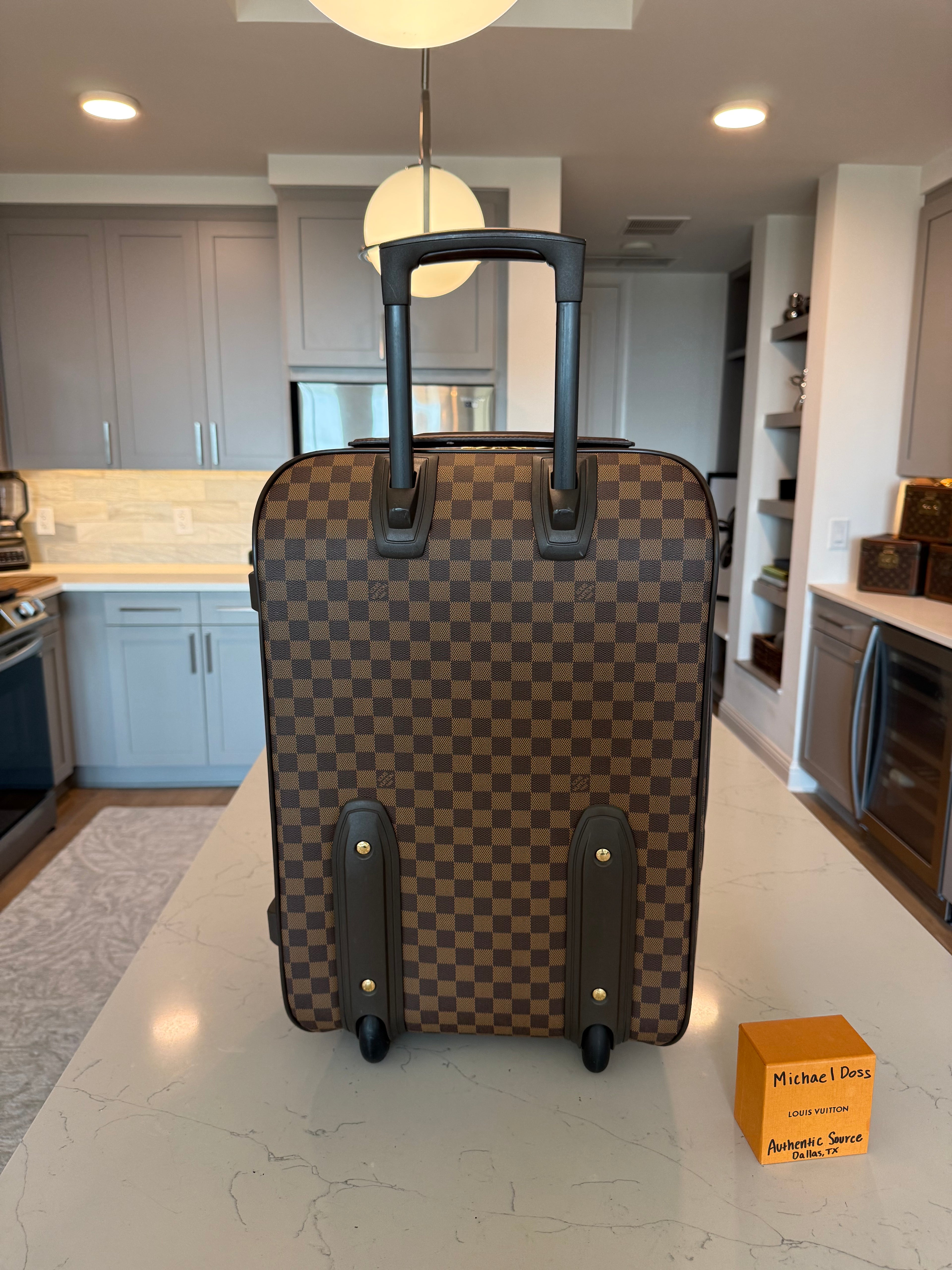 Louis Vuitton Pegase 55 Rolling Luggage