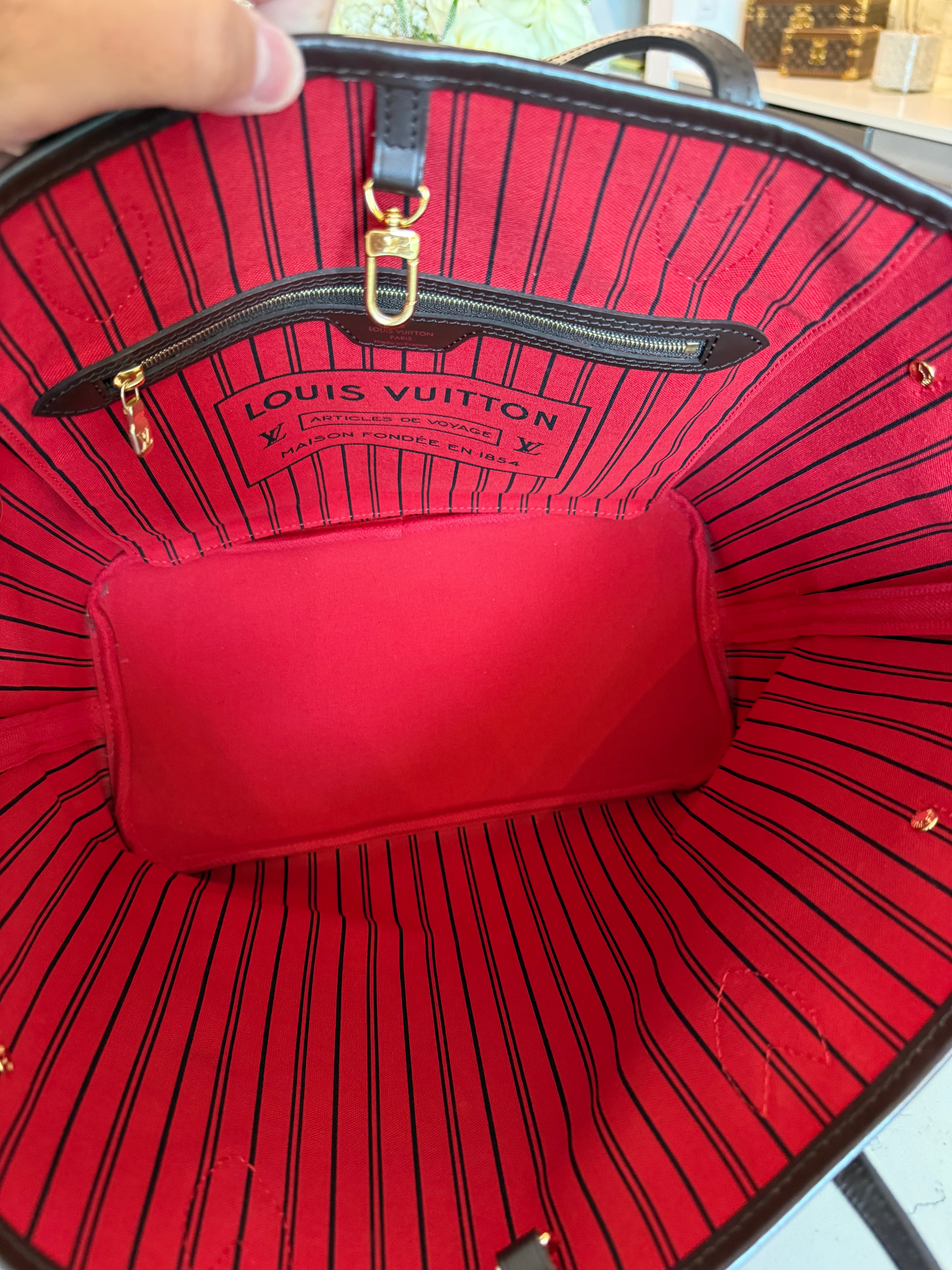 Louis Vuitton Neverfull MM Damier Ebene